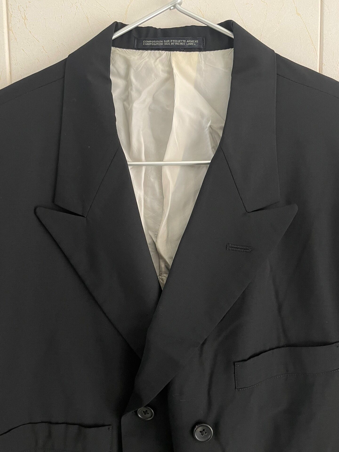 Yohji Yamamoto Pour Homme 94SS Jacket — detail