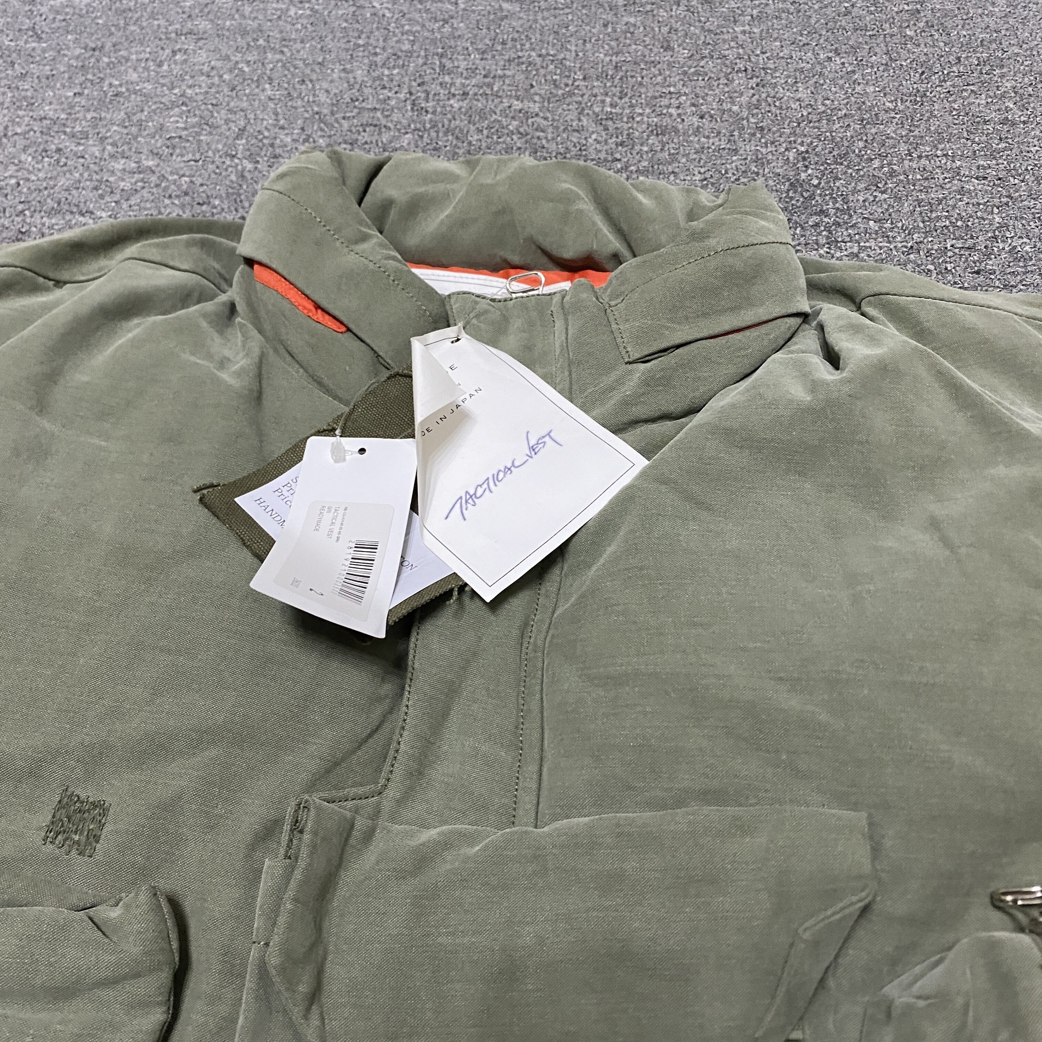 READYMADE Tactical Down Vest — back