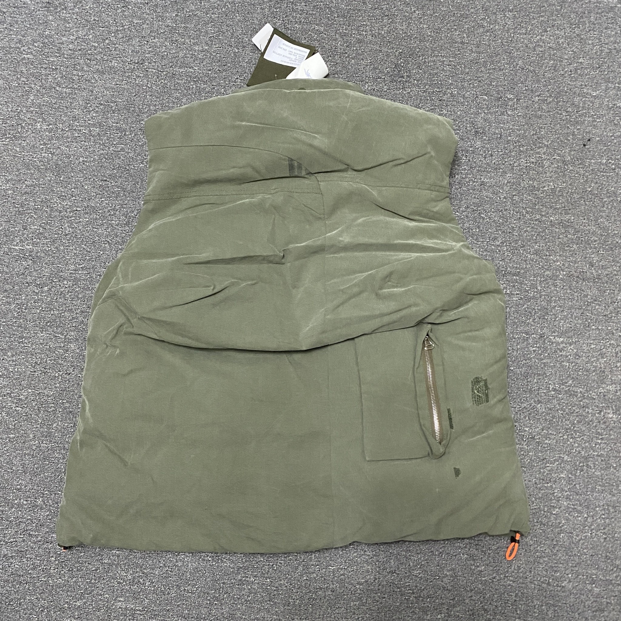 READYMADE Tactical Down Vest — detail