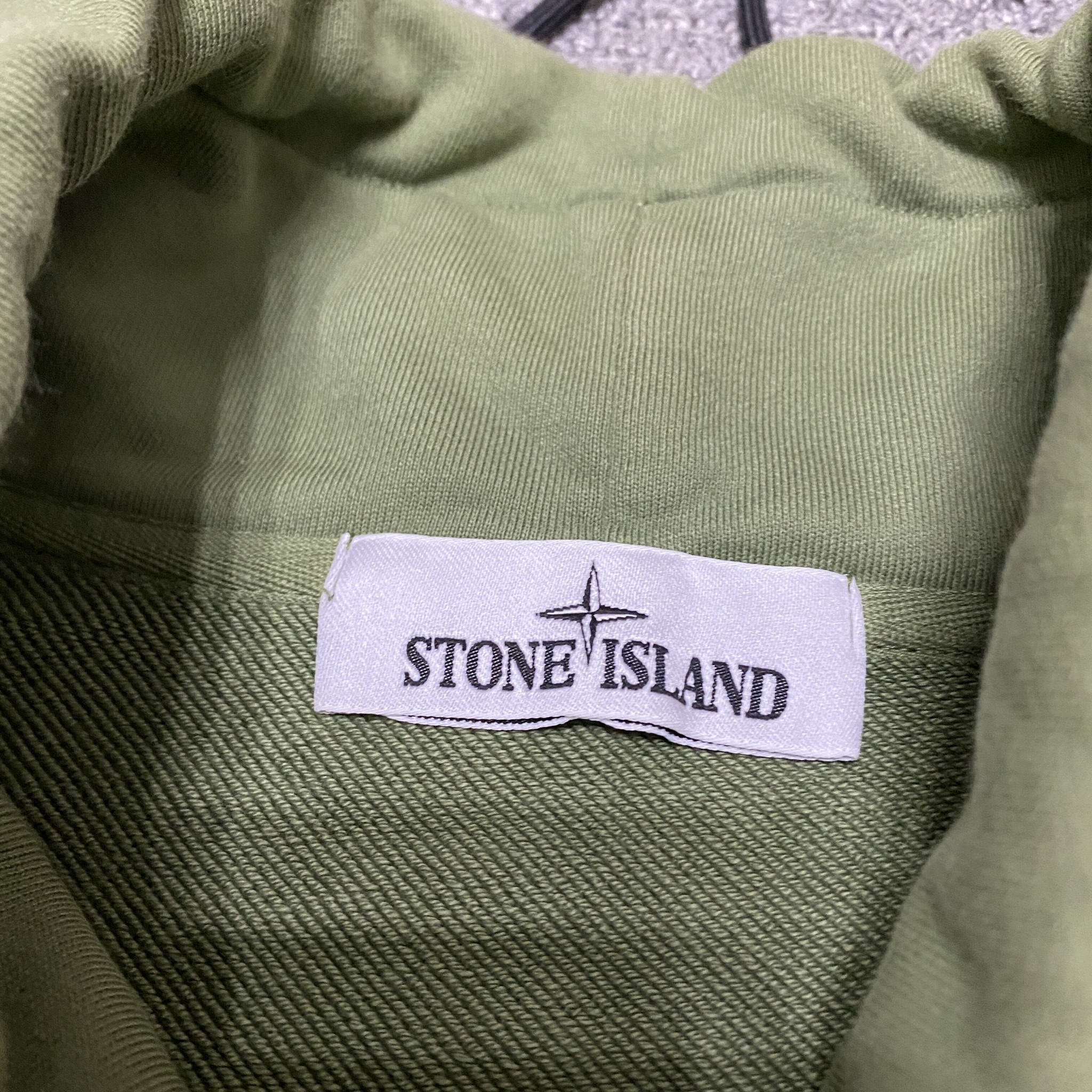 Stone Island High-Neck Pocket Sweatshirt — label