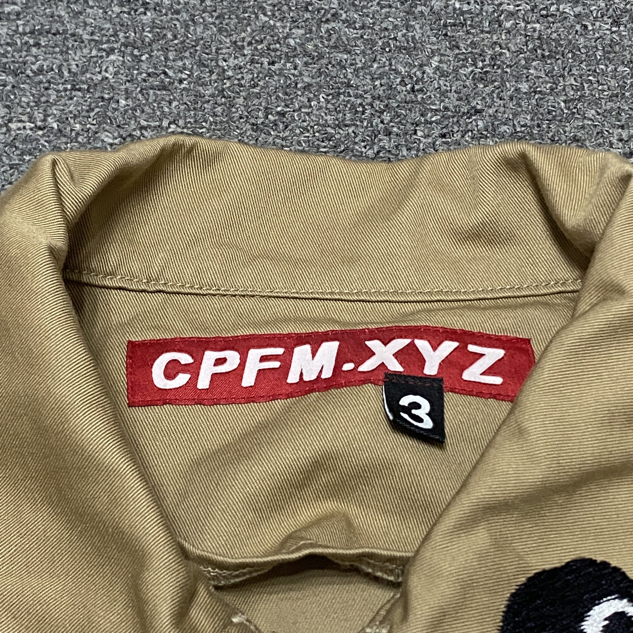 CPFM x Human Made Collab Jacket — label