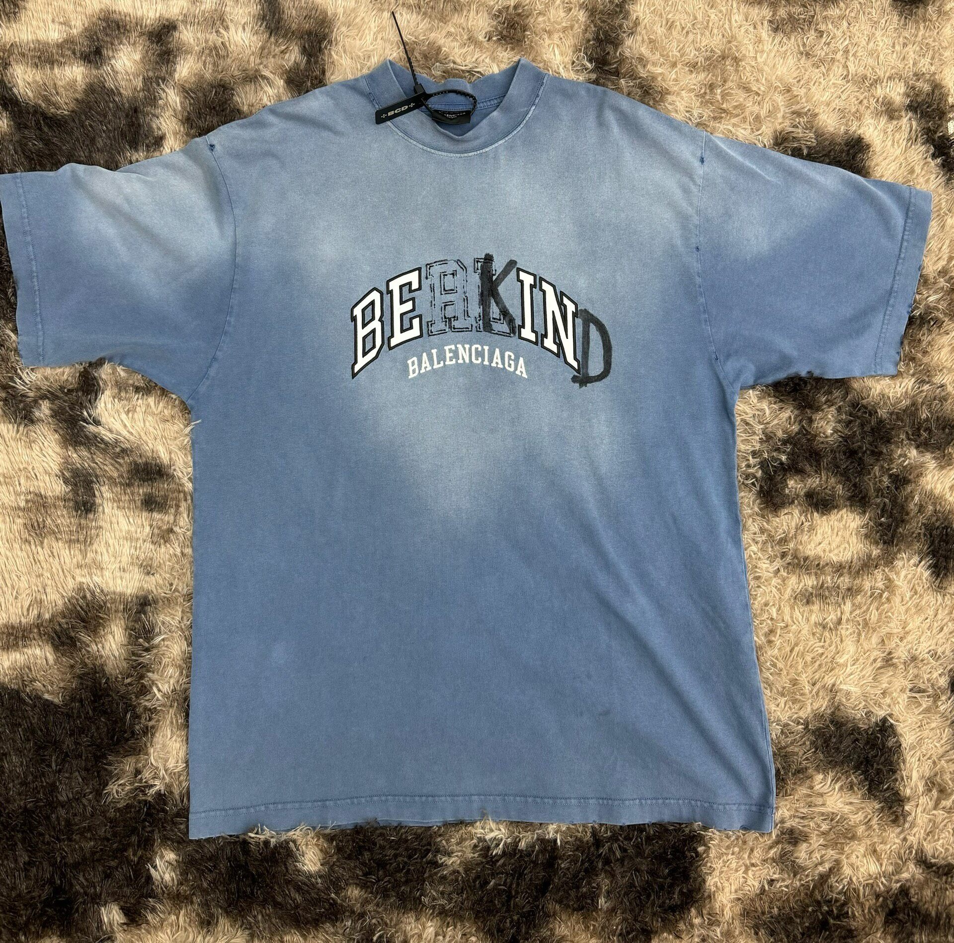 Balenciaga 23FW BERKIND Patch Tee