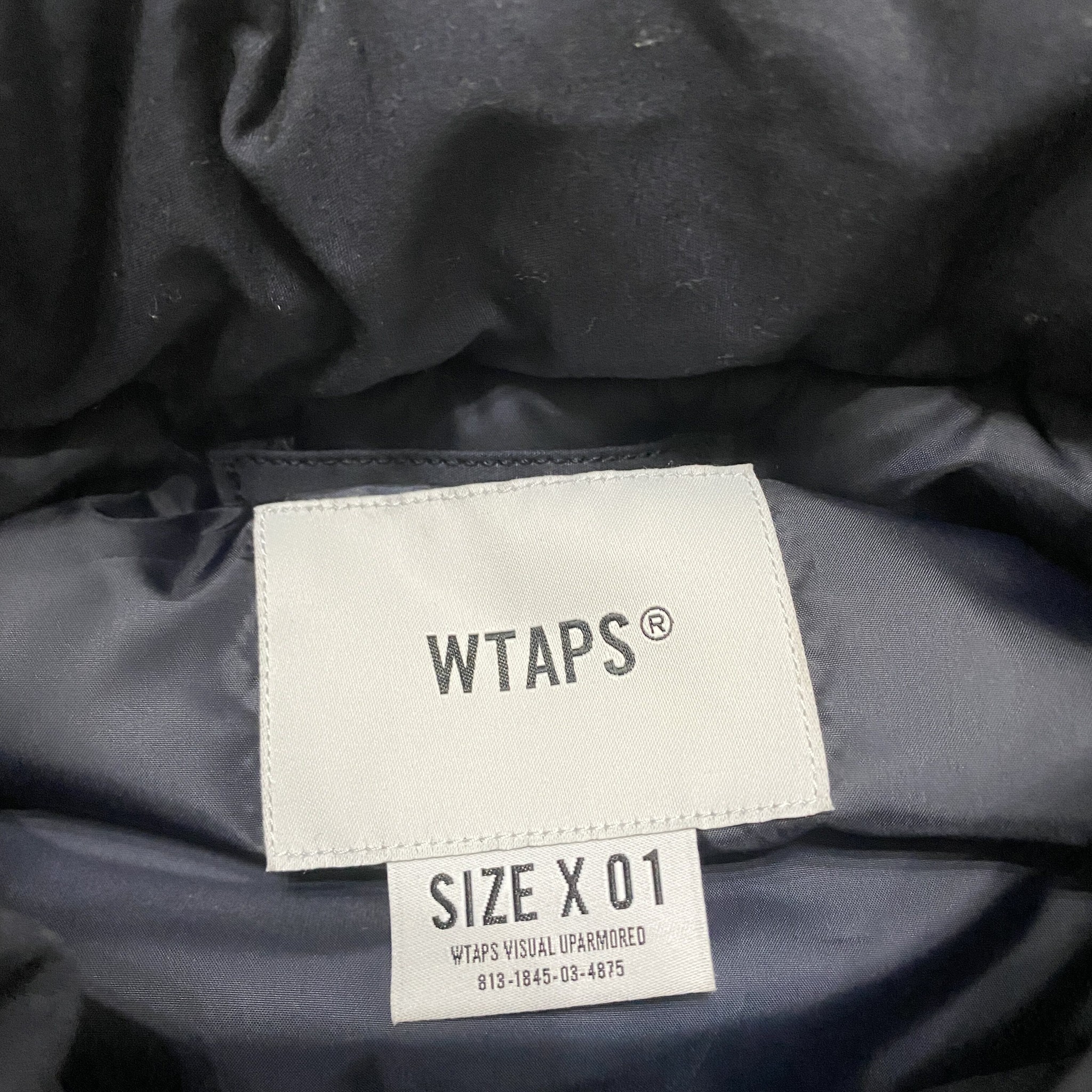 WTAPS A.H SSZ 21AW Collab Jacket — label
