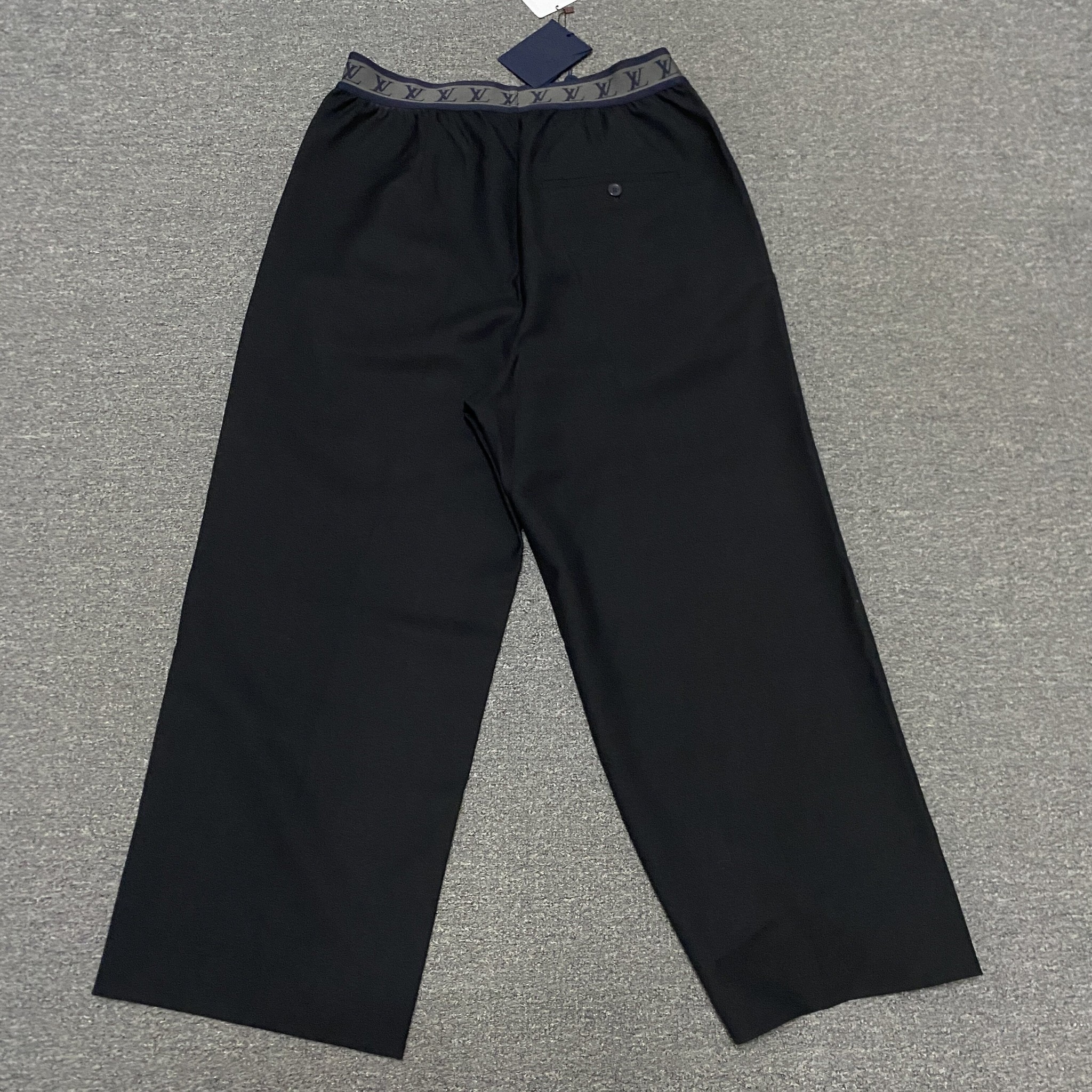 Louis Vuitton 22ss Wool Loose Pants — back