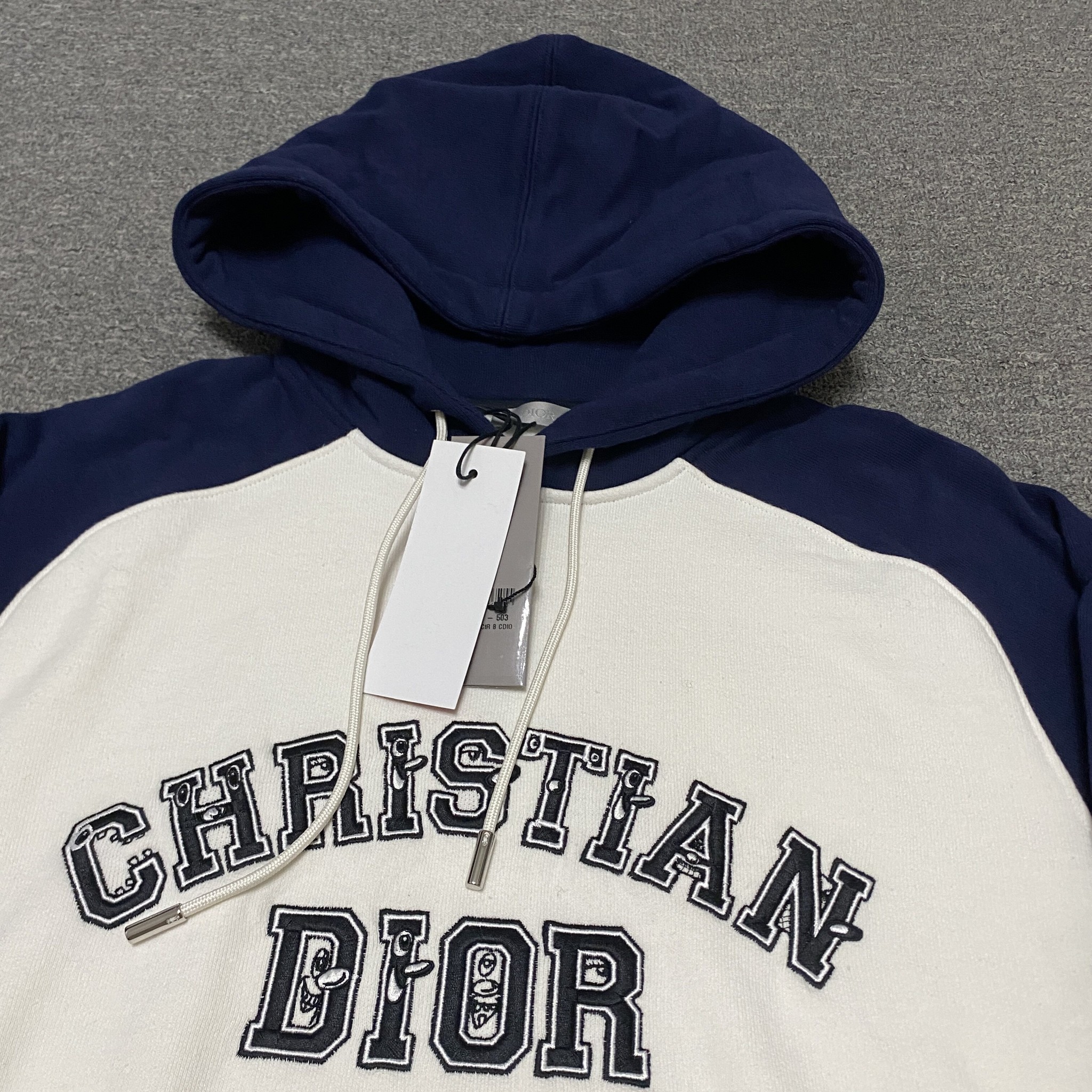 Dior x Kenny Scharf Embroidered Hoodie — back
