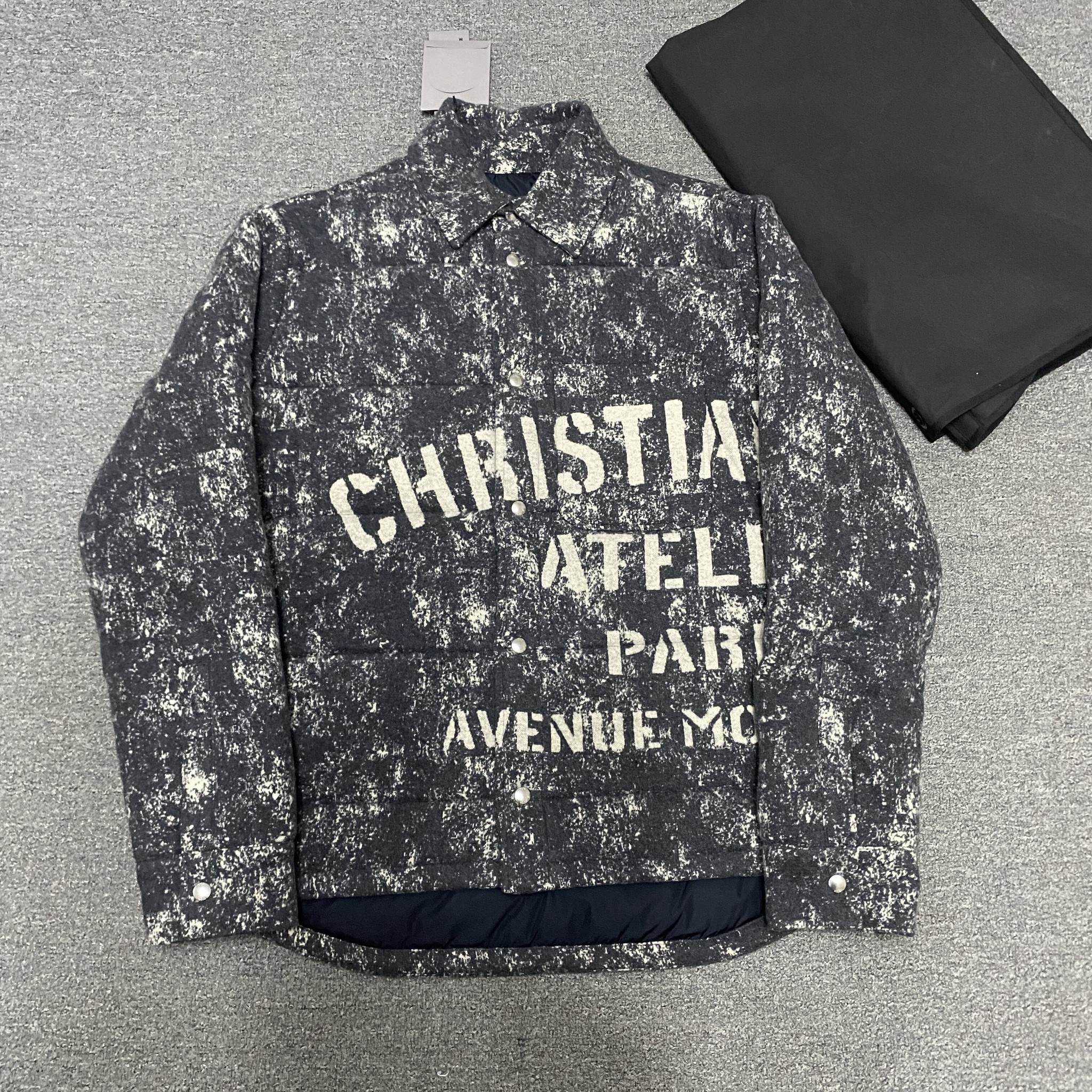 Dior Snow Logo Padded Jacket