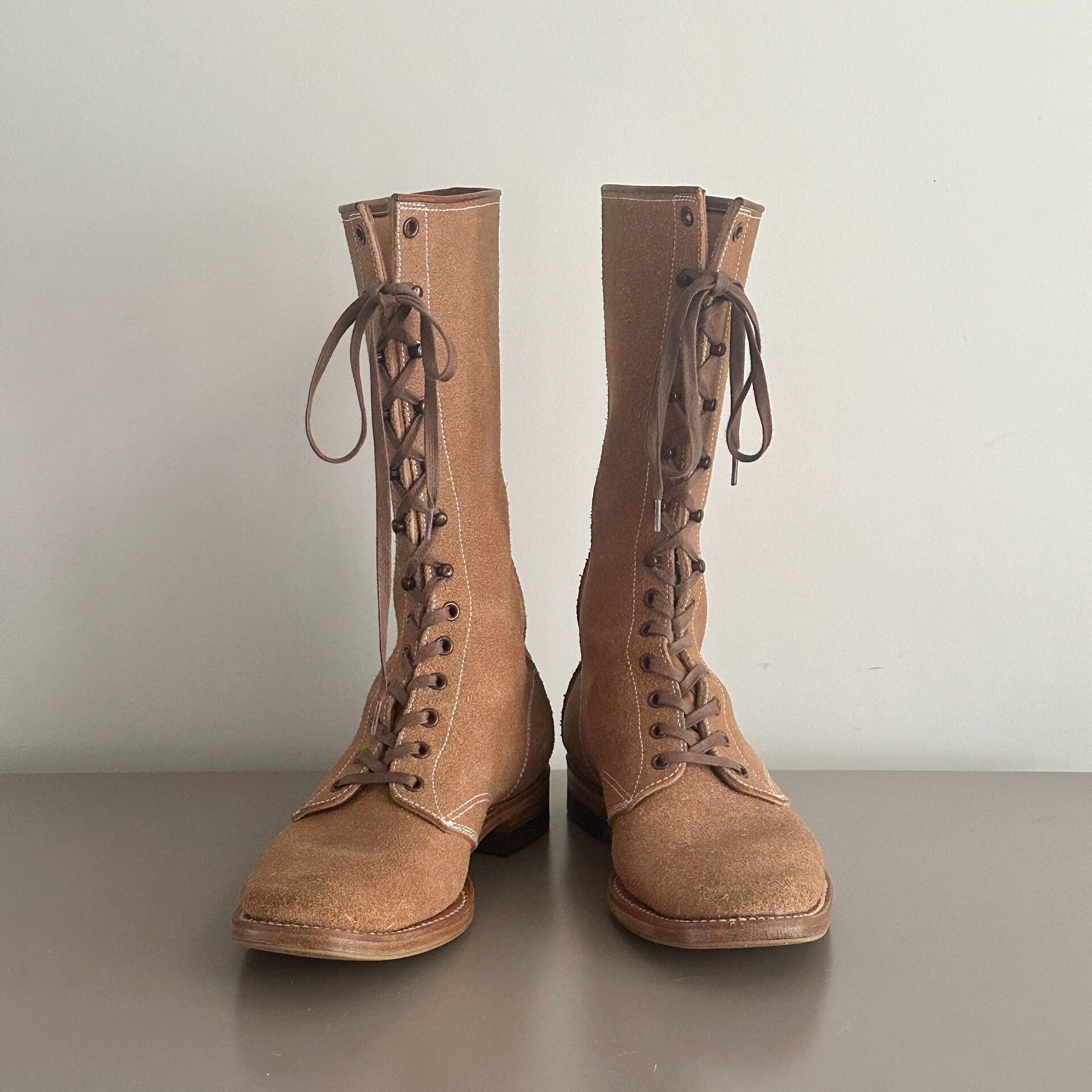 Clinch Hi-Liner Light Brown Suede Boots
