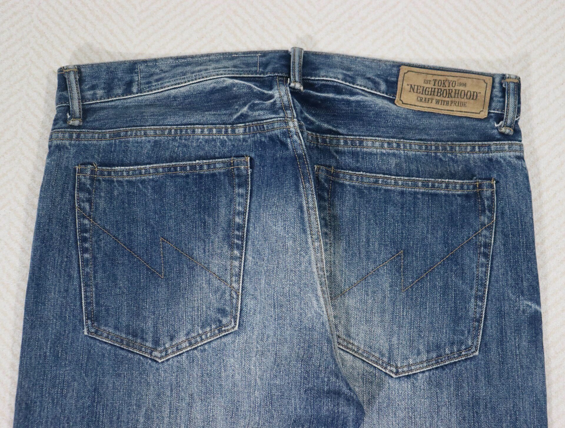 Neighborhood NBHD 17aw Savage Denim Jeans — back