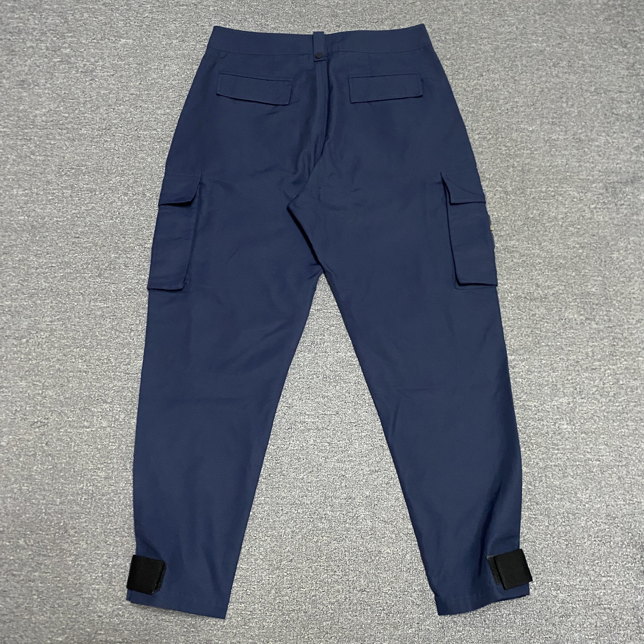 Dior Navy Nylon Cargo Pants — detail
