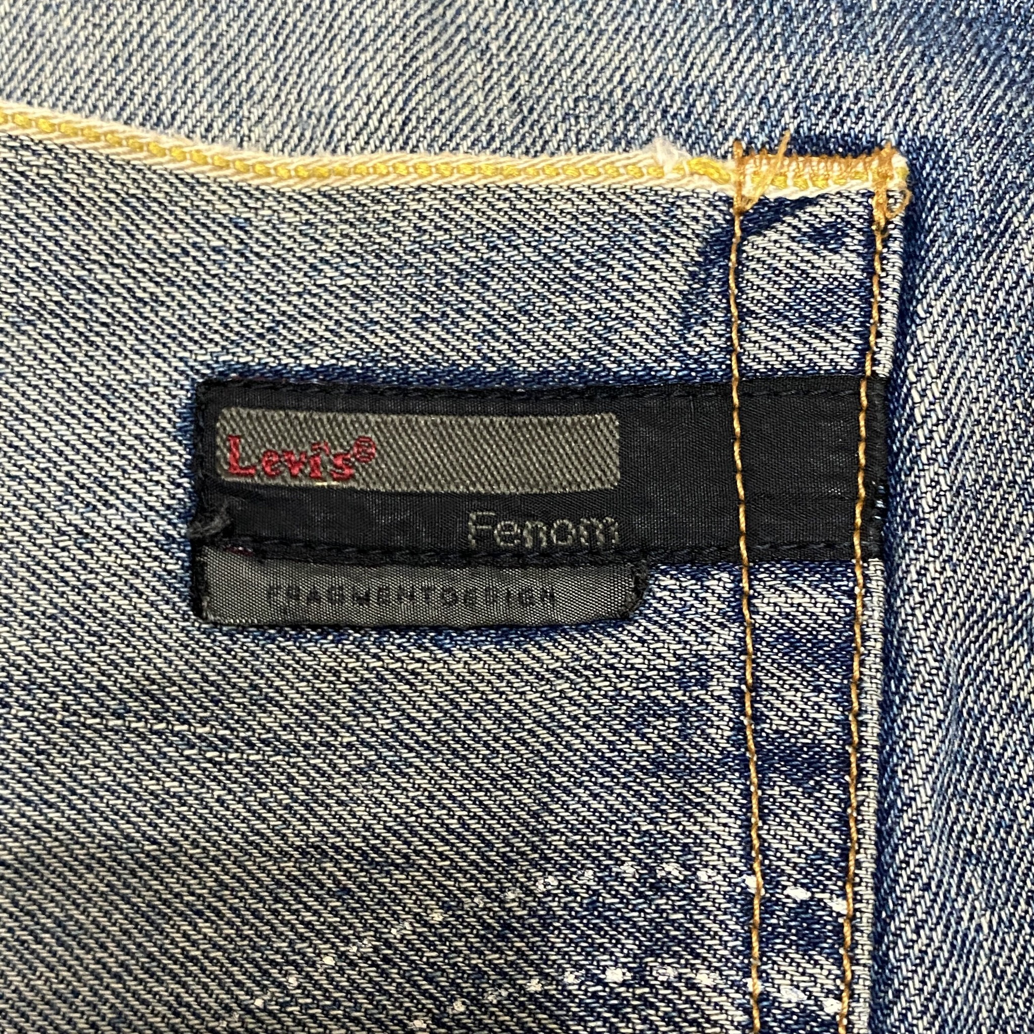 Levi's Fenom 505 Distressed Jeans — back