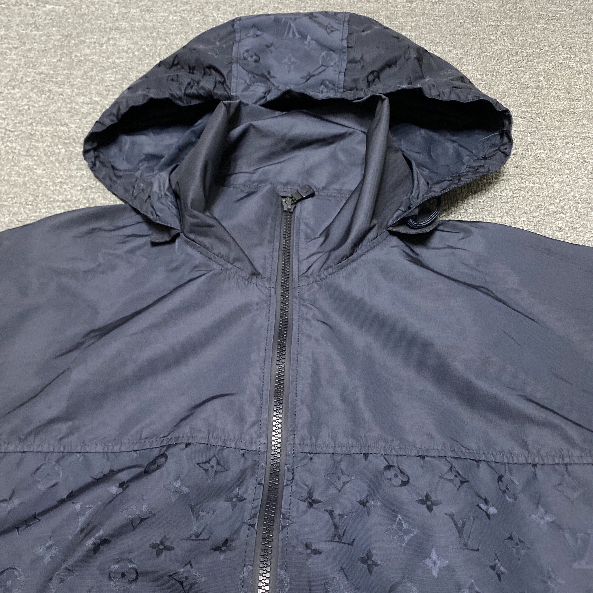 Louis Vuitton Monogram Hooded Windbreaker — detail