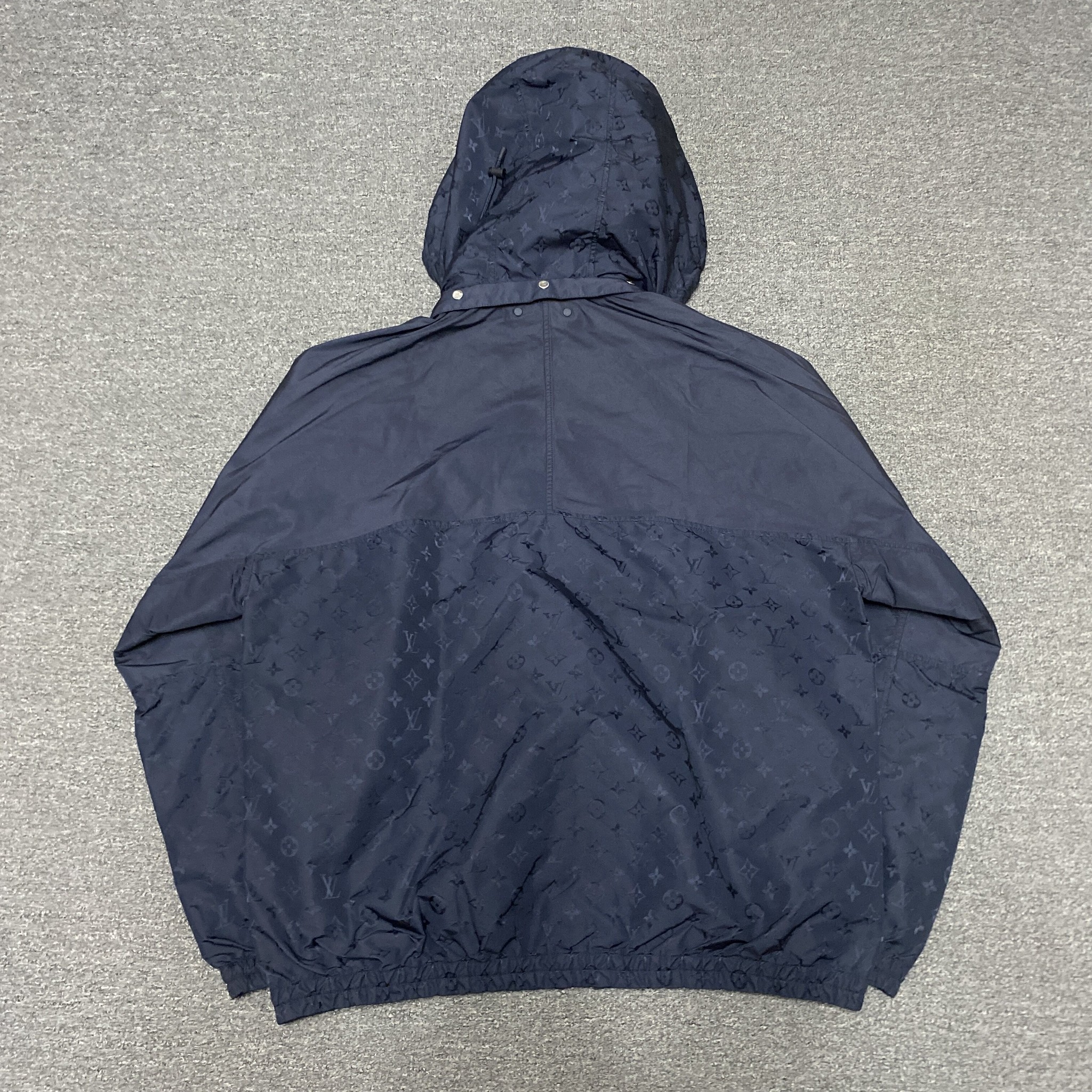 Louis Vuitton Monogram Hooded Windbreaker — front