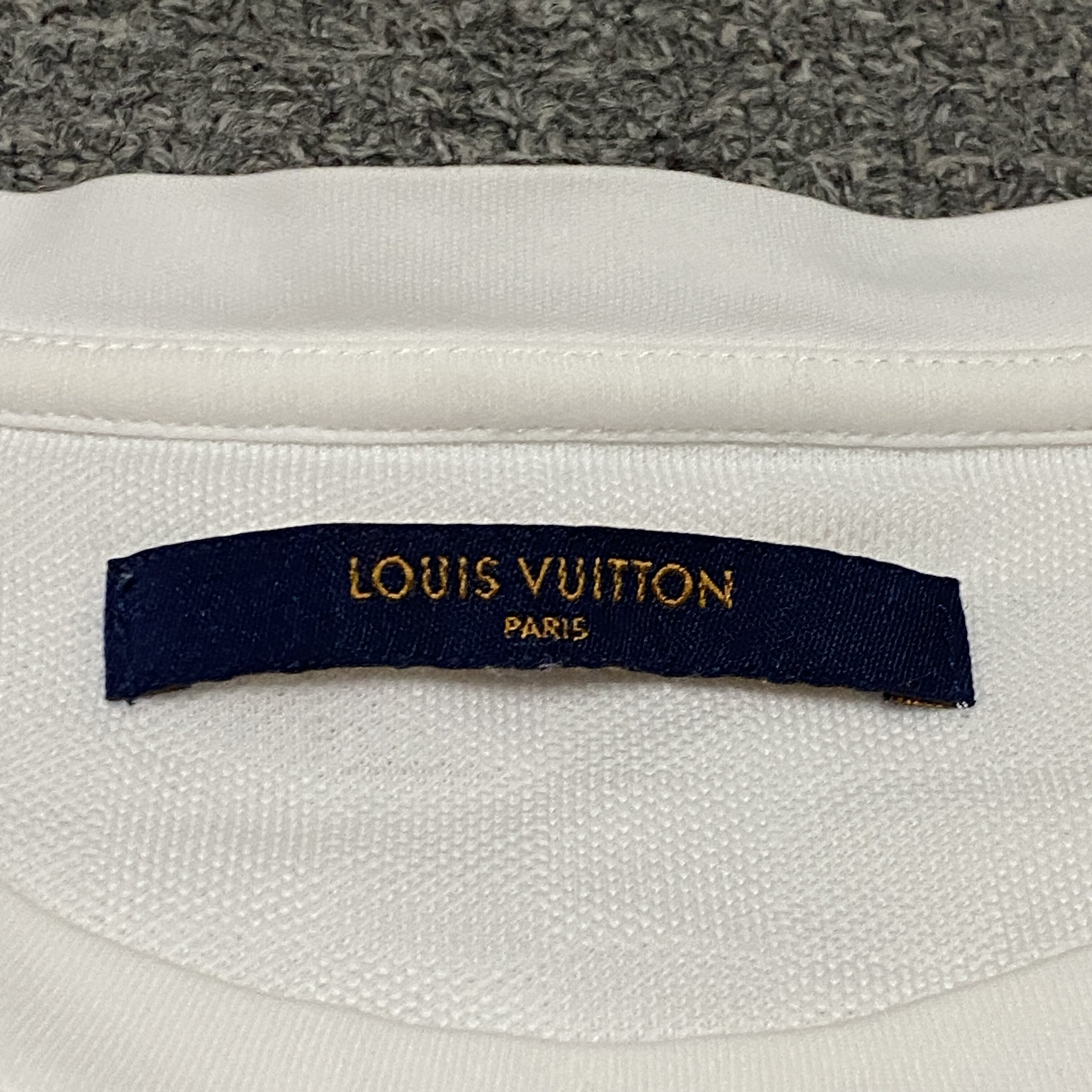 Louis Vuitton Embroidered Pocket Short-Sleeve Tee — back