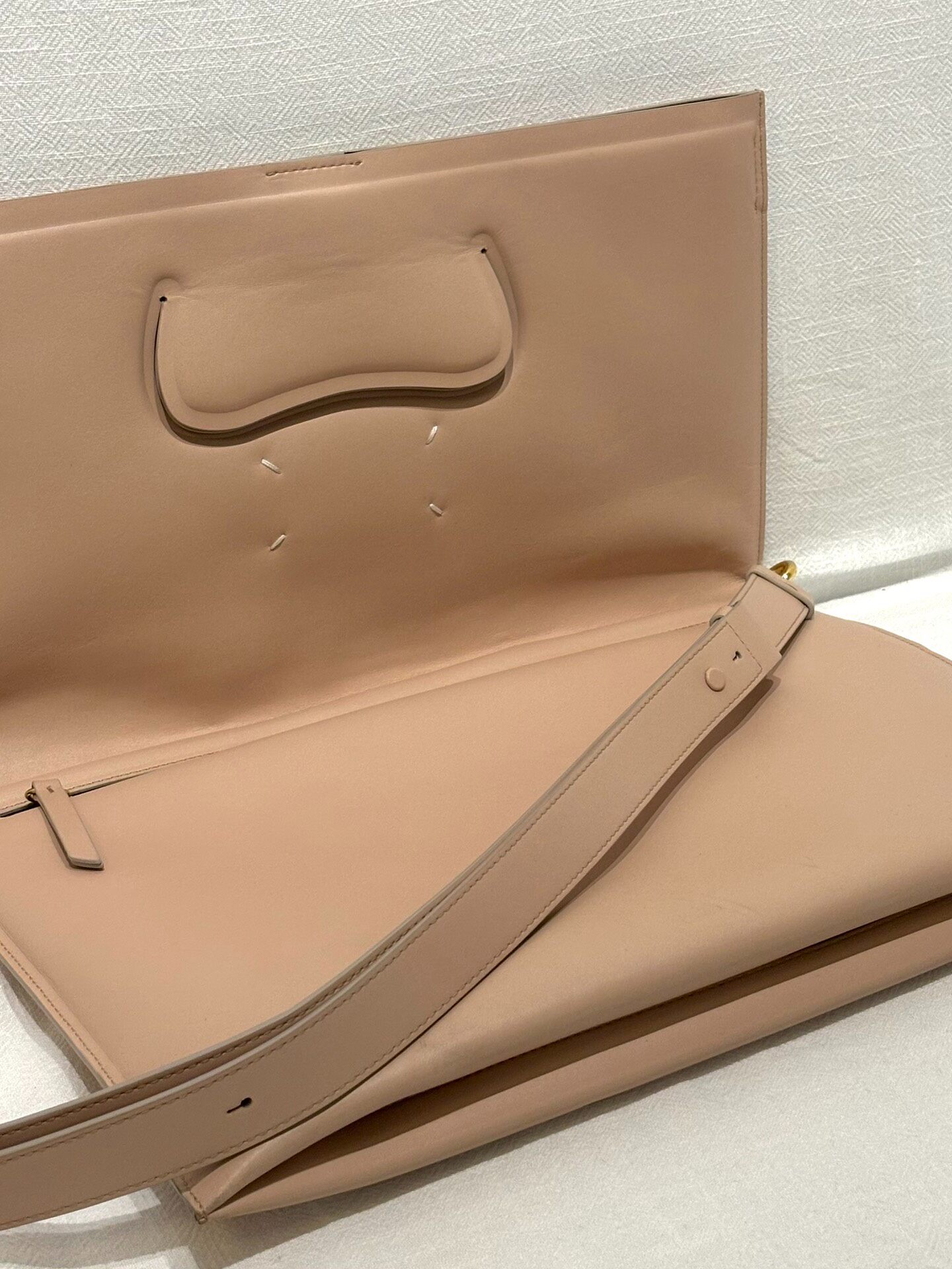 Maison Margiela S/S21 3ways Tabi Square Bag — back