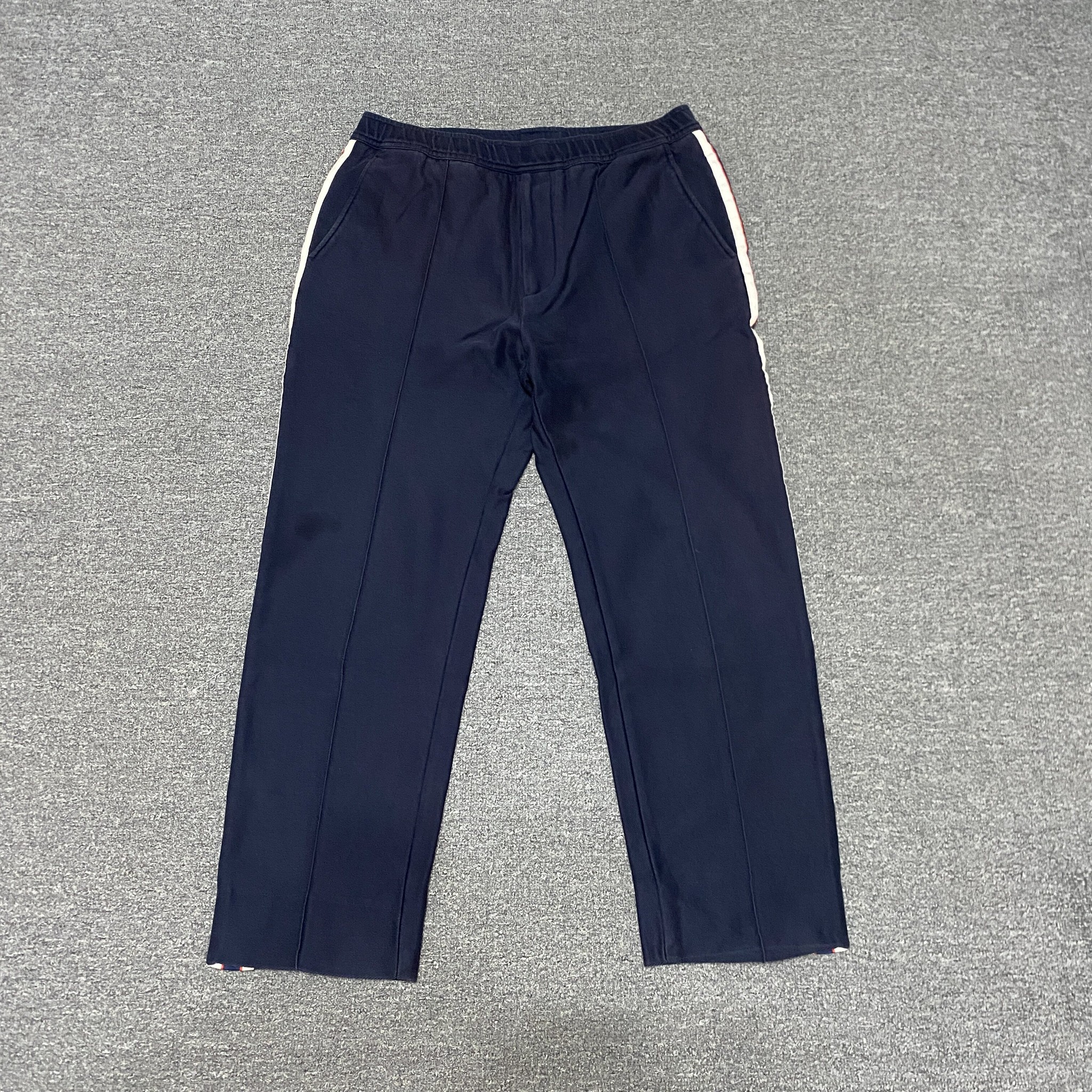 Gucci Striped Logo Track Pants — detail