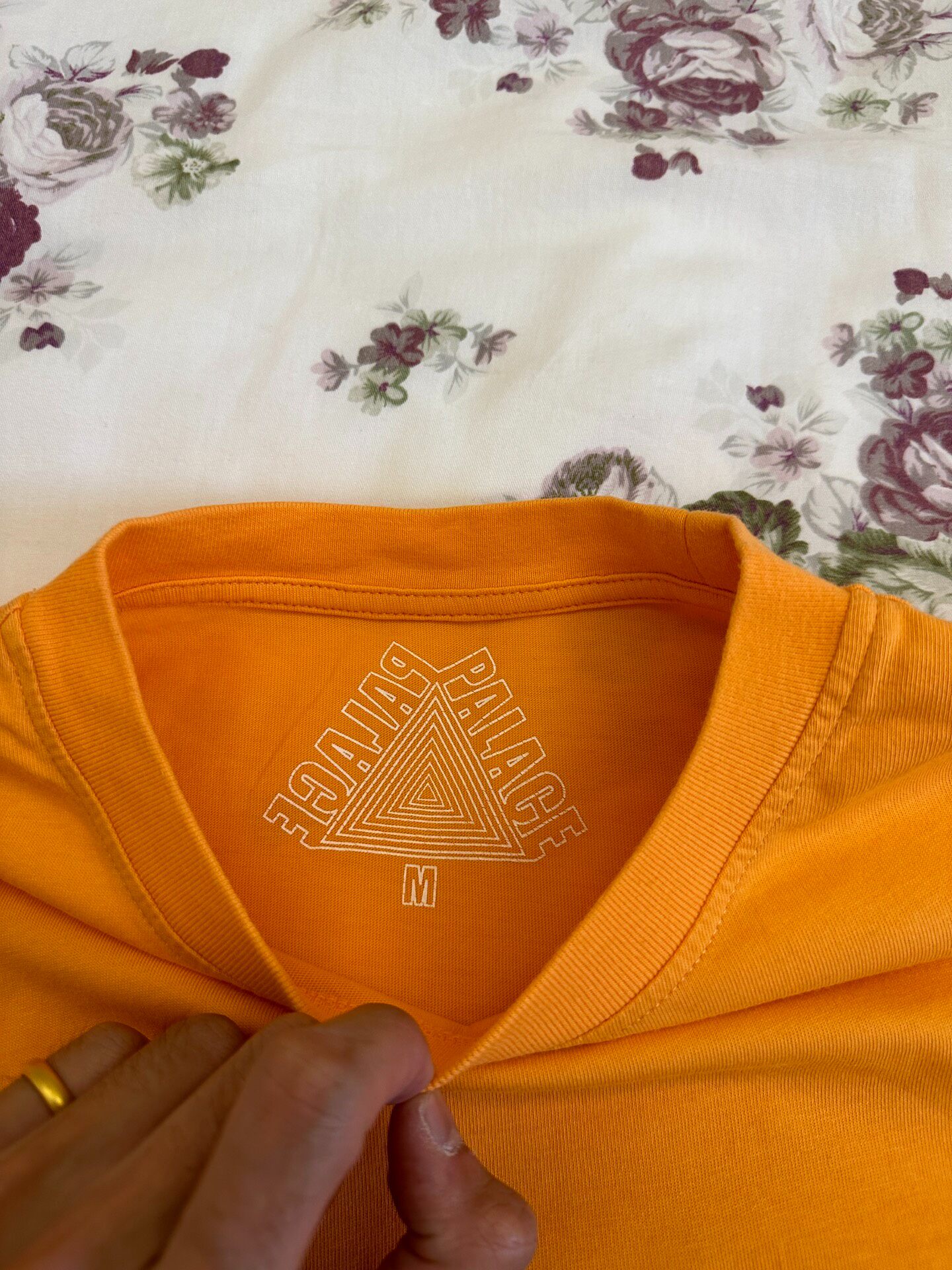 Palace Orange Long-Sleeve Top — back