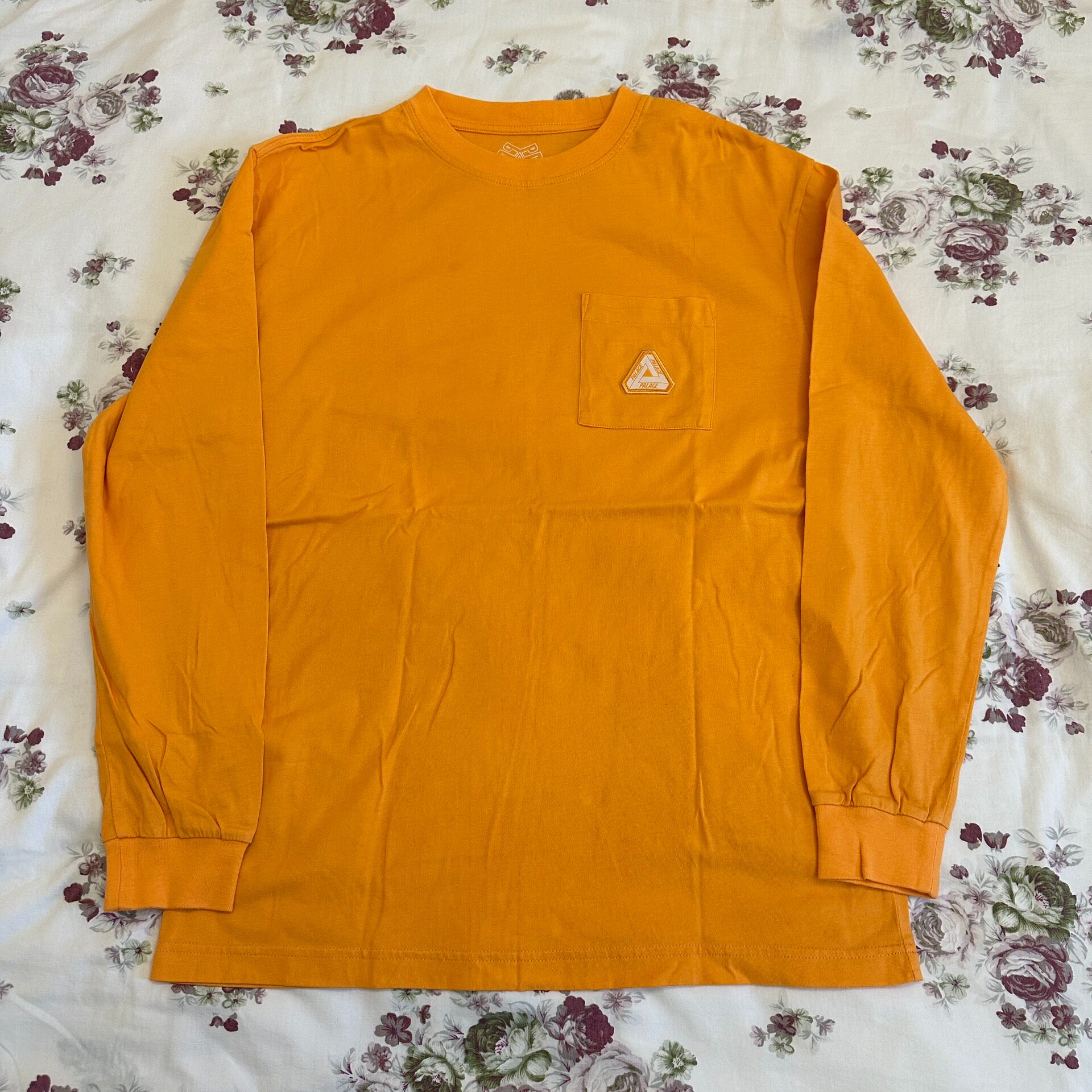 Palace Orange Long-Sleeve Top