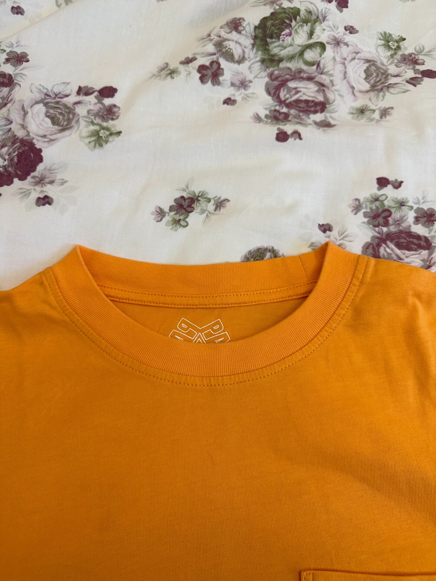 Palace Orange Long-Sleeve Top — detail