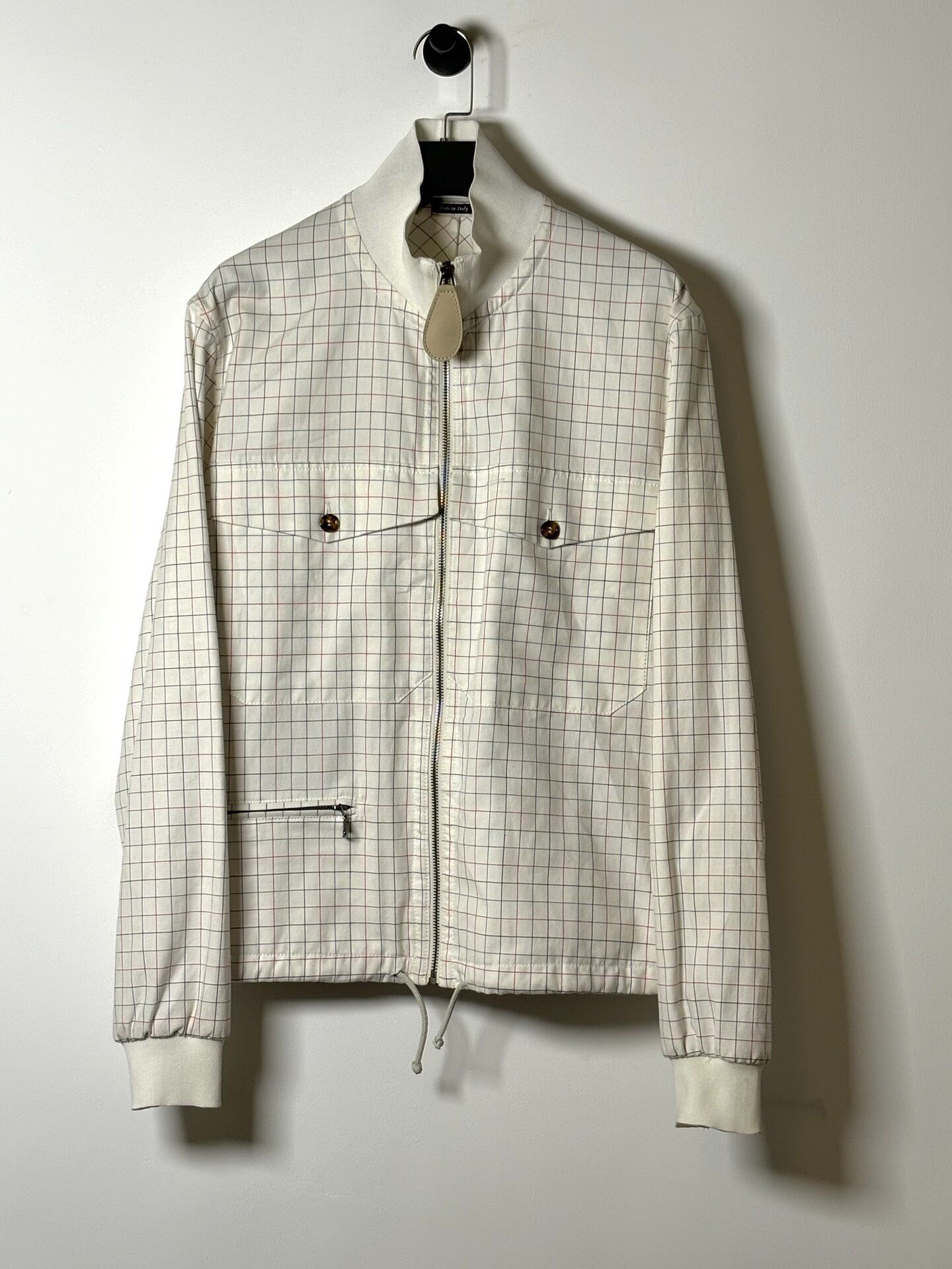 Maison Martin Margiela S/S12 Oversized Zipper Short Jacket — front