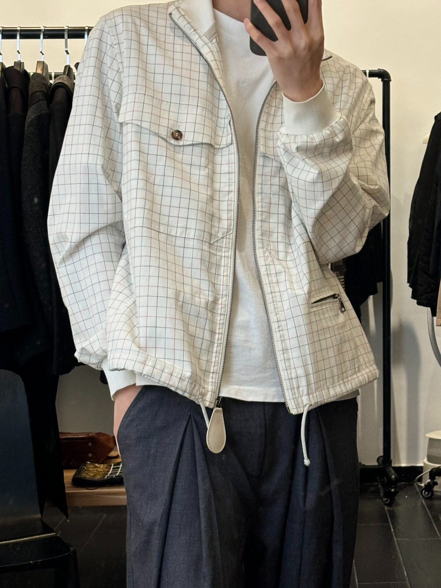 Maison Martin Margiela S/S12 Oversized Zipper Short Jacket