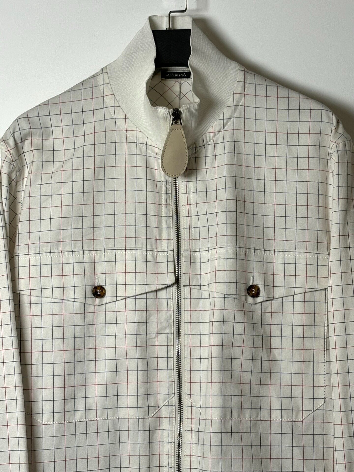 Maison Martin Margiela S/S12 Oversized Zipper Short Jacket — detail