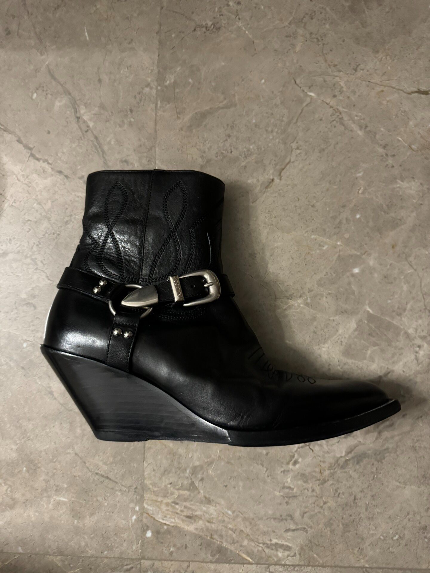 Celine the Moon Chelsea Boots — front