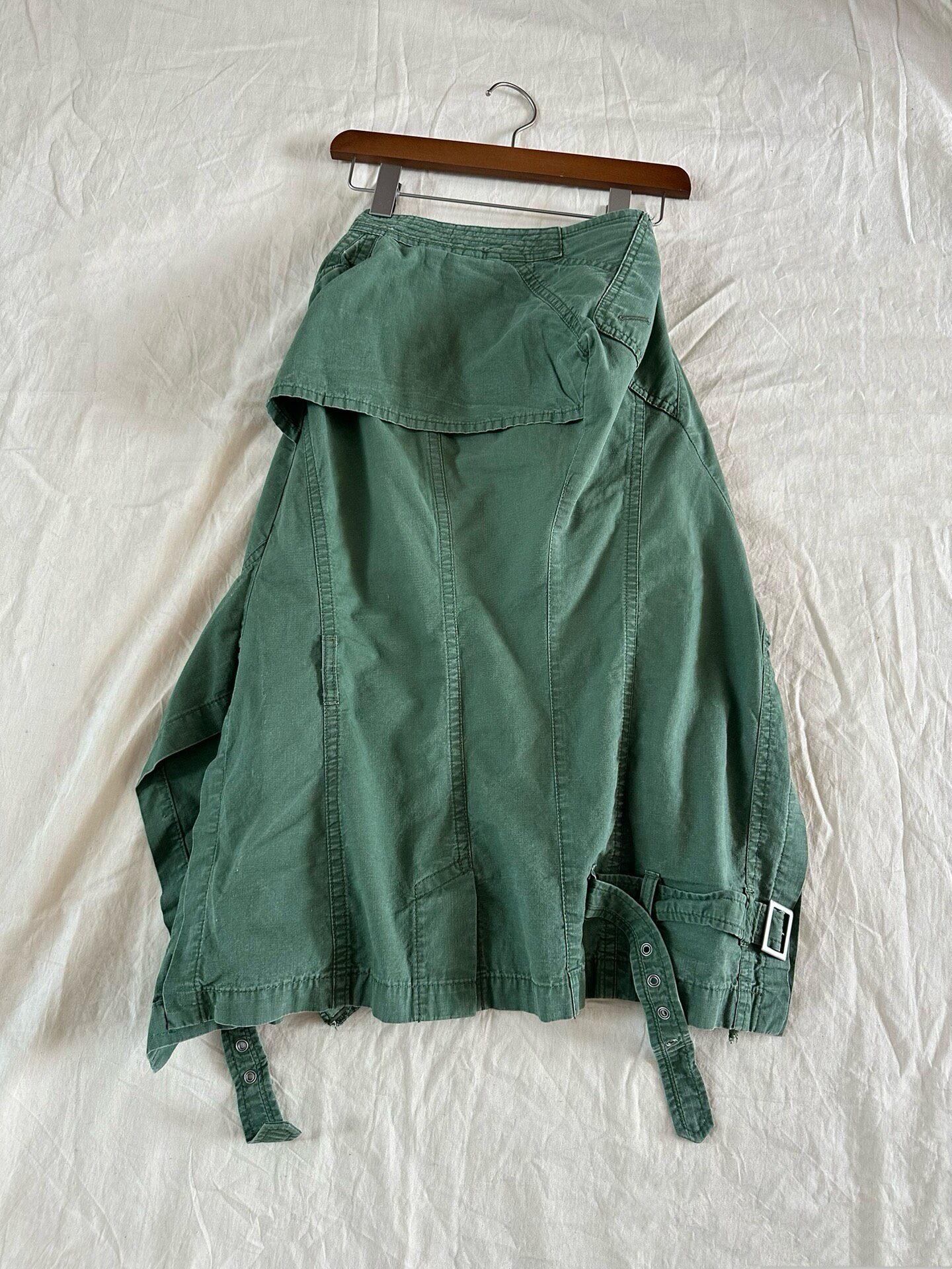 Junya Watanabe Deconstructed Button Skirt — detail