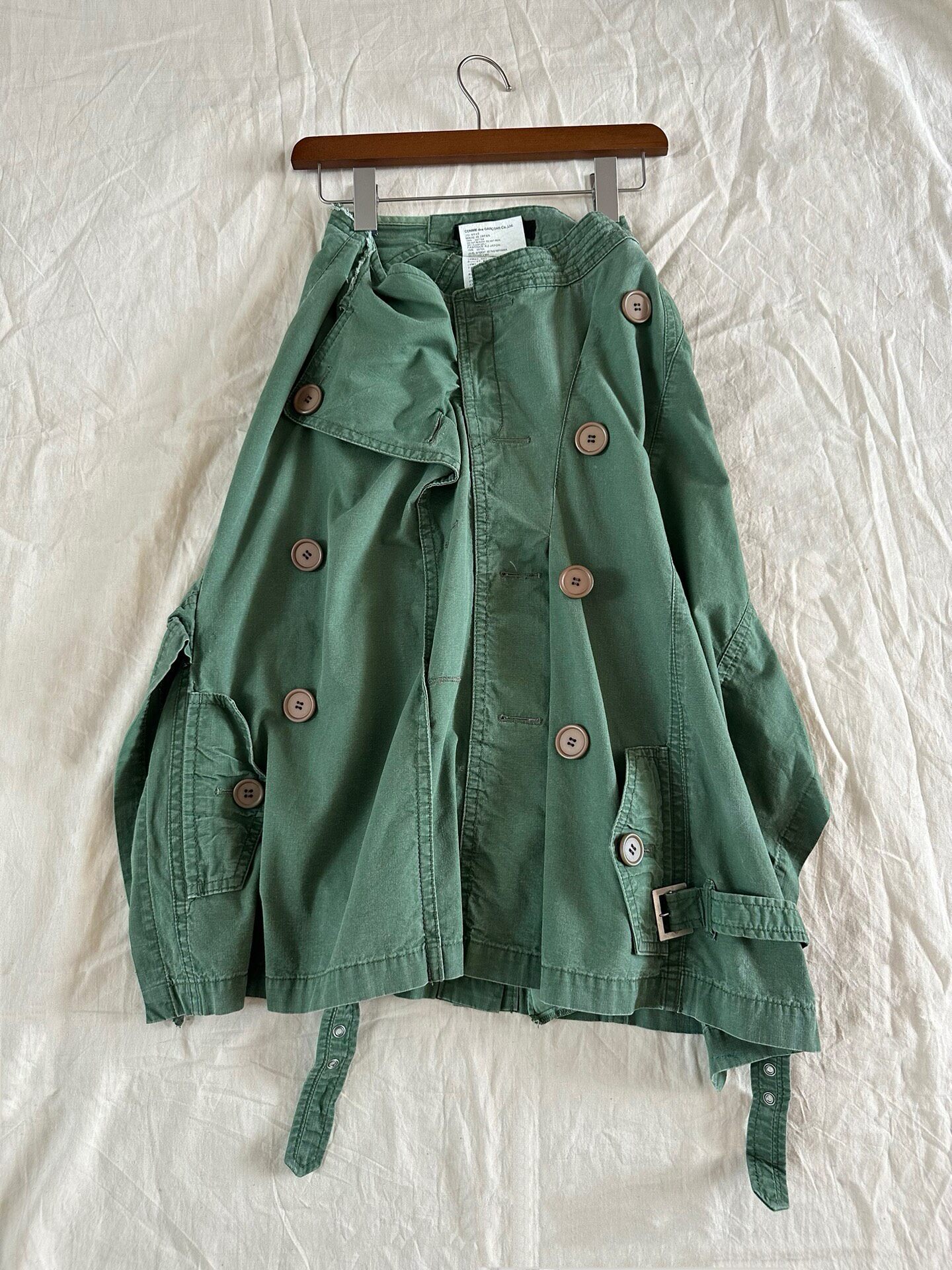 Junya Watanabe Deconstructed Button Skirt