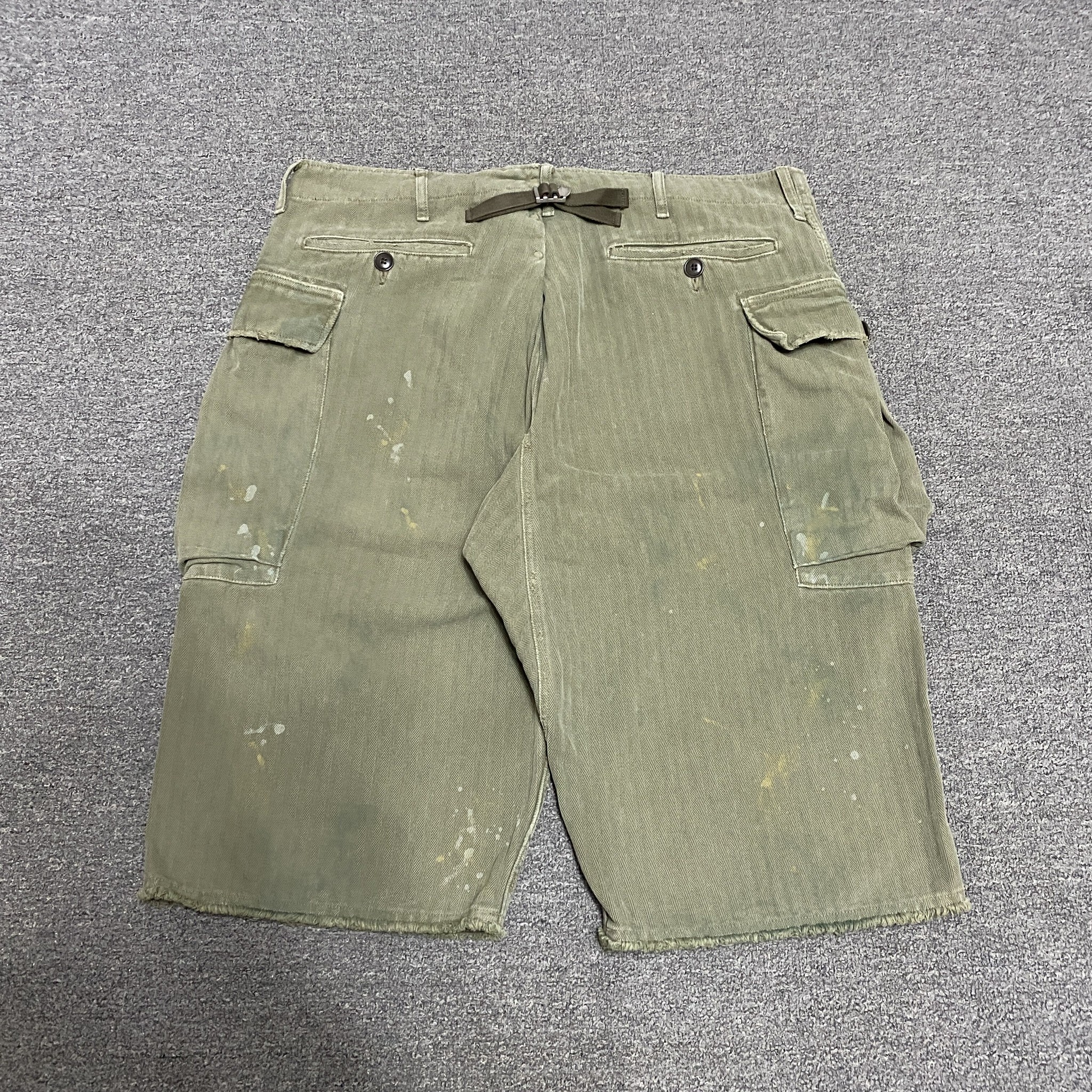 Visvim 20ss Veterans Crash Shorts — detail