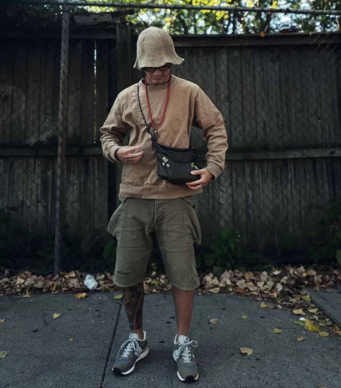 Visvim 20ss Veterans Crash Shorts — front