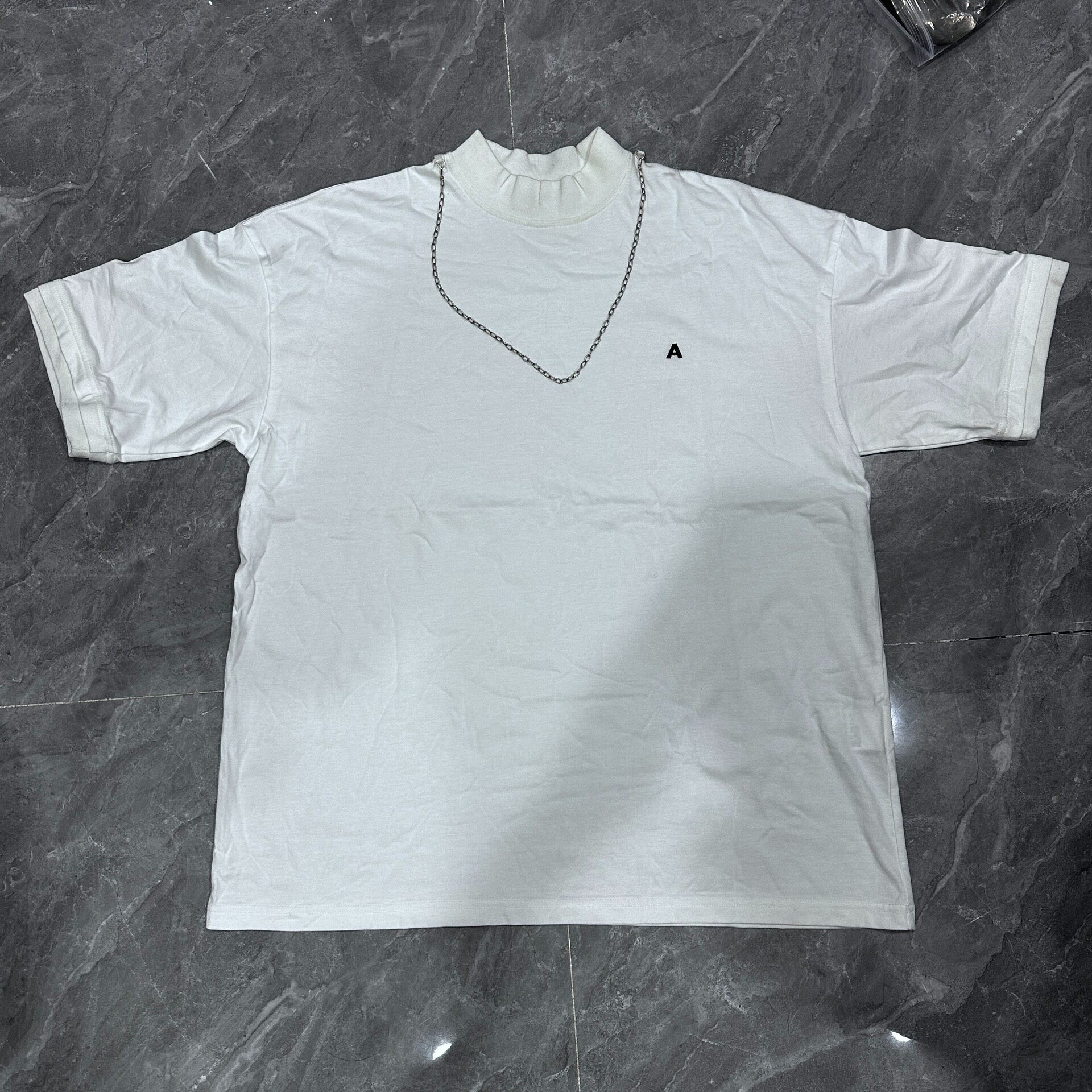 Ambush White Oversized Chain T-Shirt