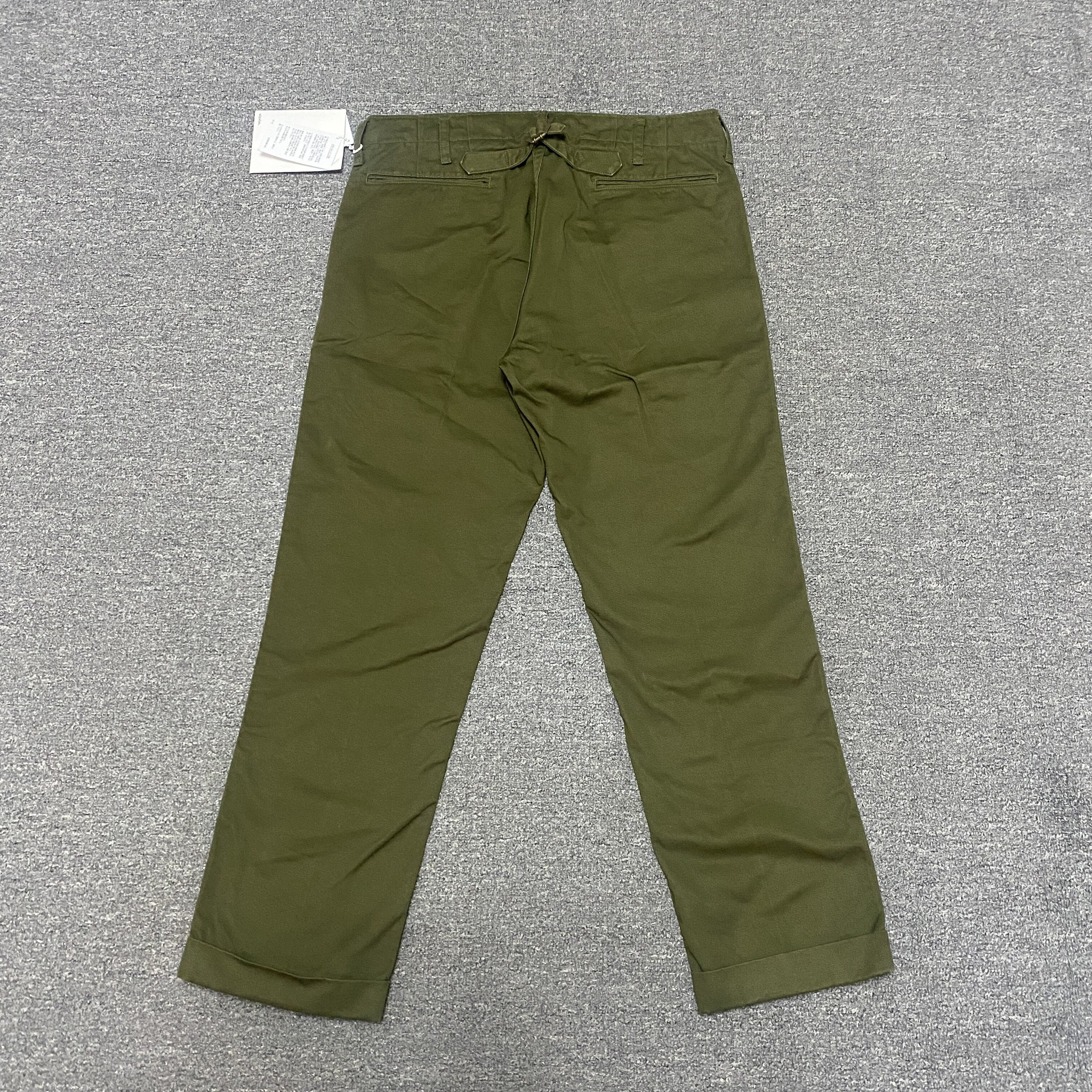 VISVIM 20ss High-Water Chino Pants — detail
