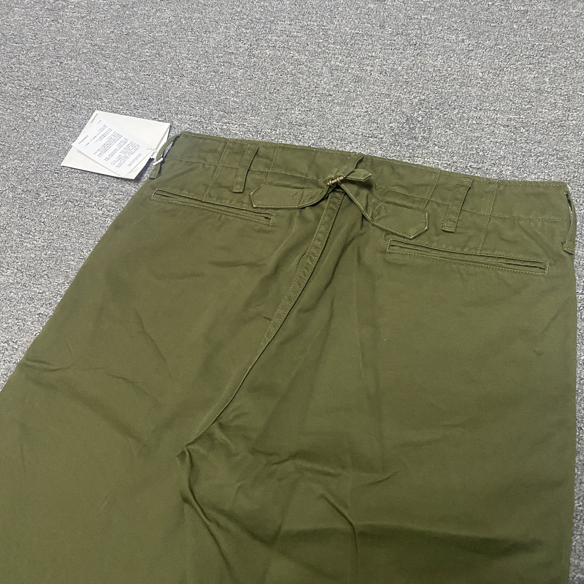VISVIM 20ss High-Water Chino Pants — back
