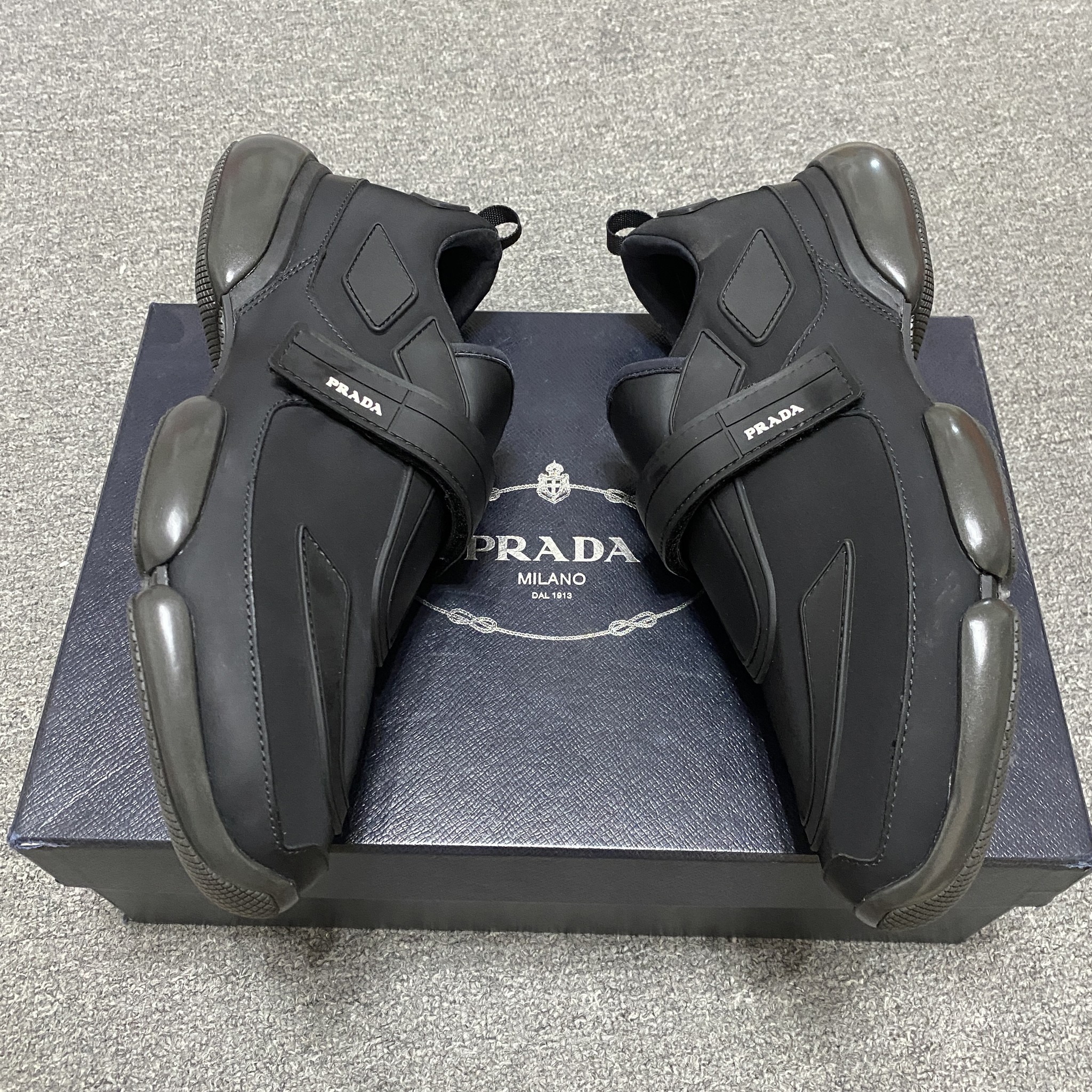 Prada Velcro Casual Sneakers — back