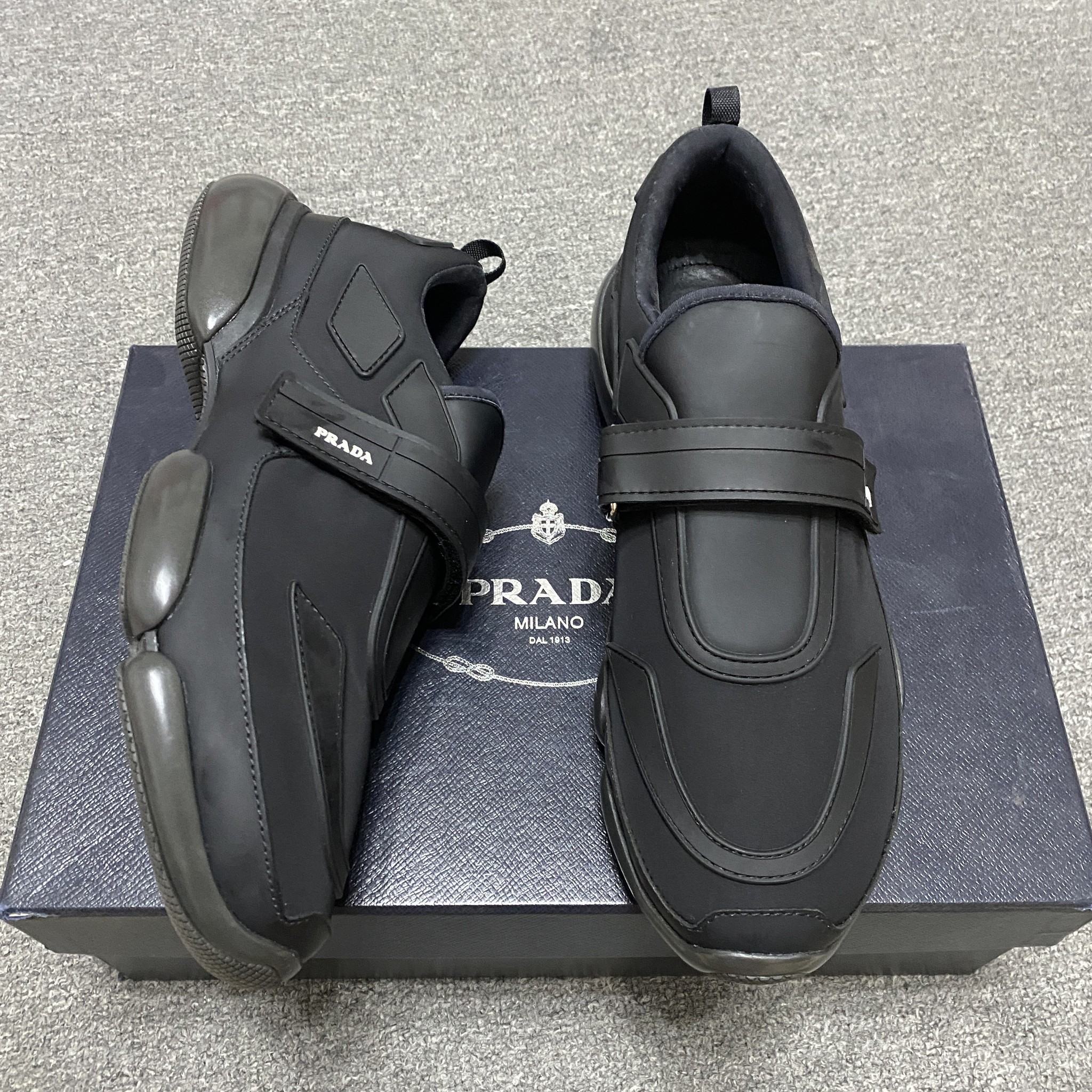 Prada Velcro Casual Sneakers