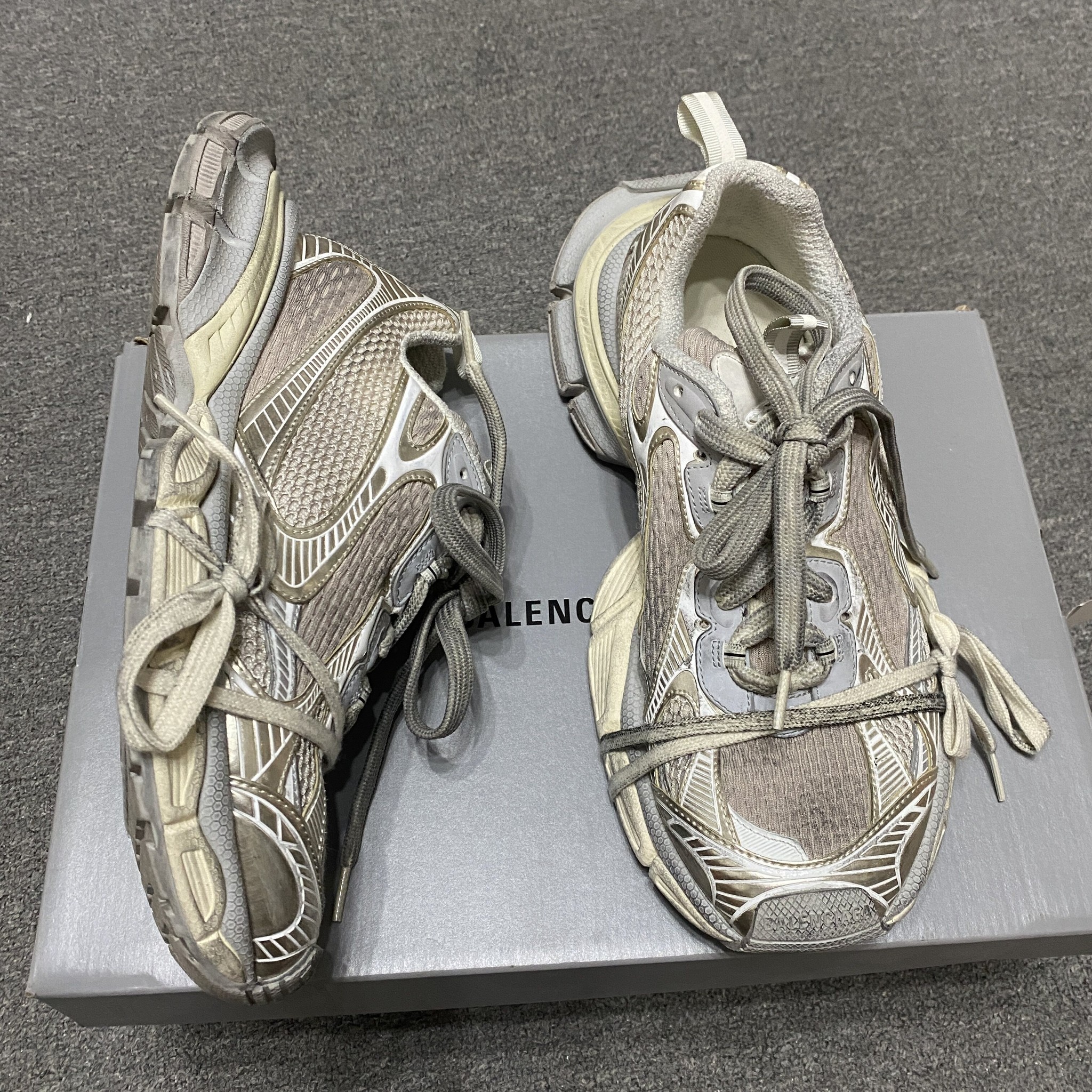 Balenciaga 3XL Distressed Dad Sneakers