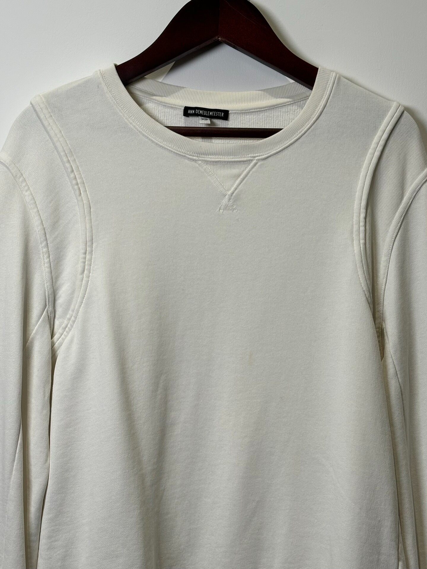 Ann Demeulemeester Double Shoulder Sweatshirt — detail