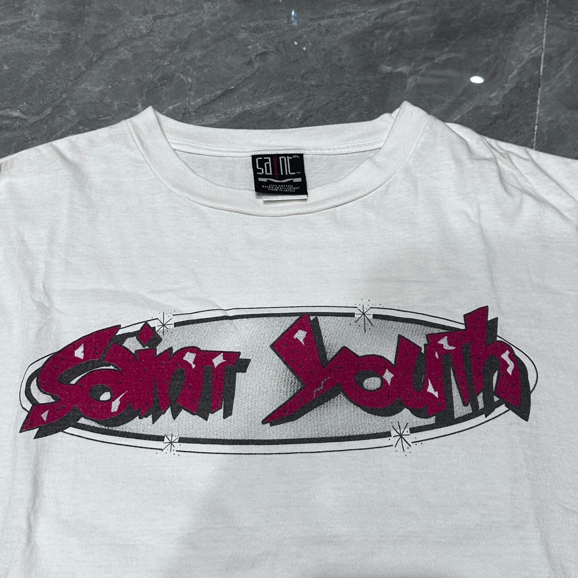 Saint Youth Graphic Short Sleeve T-Shirt — detail