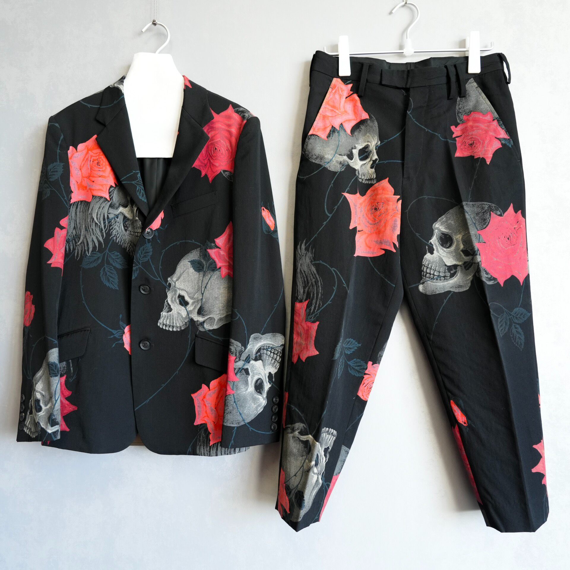 Yohji Yamamoto 14AW Skull Rose Pants