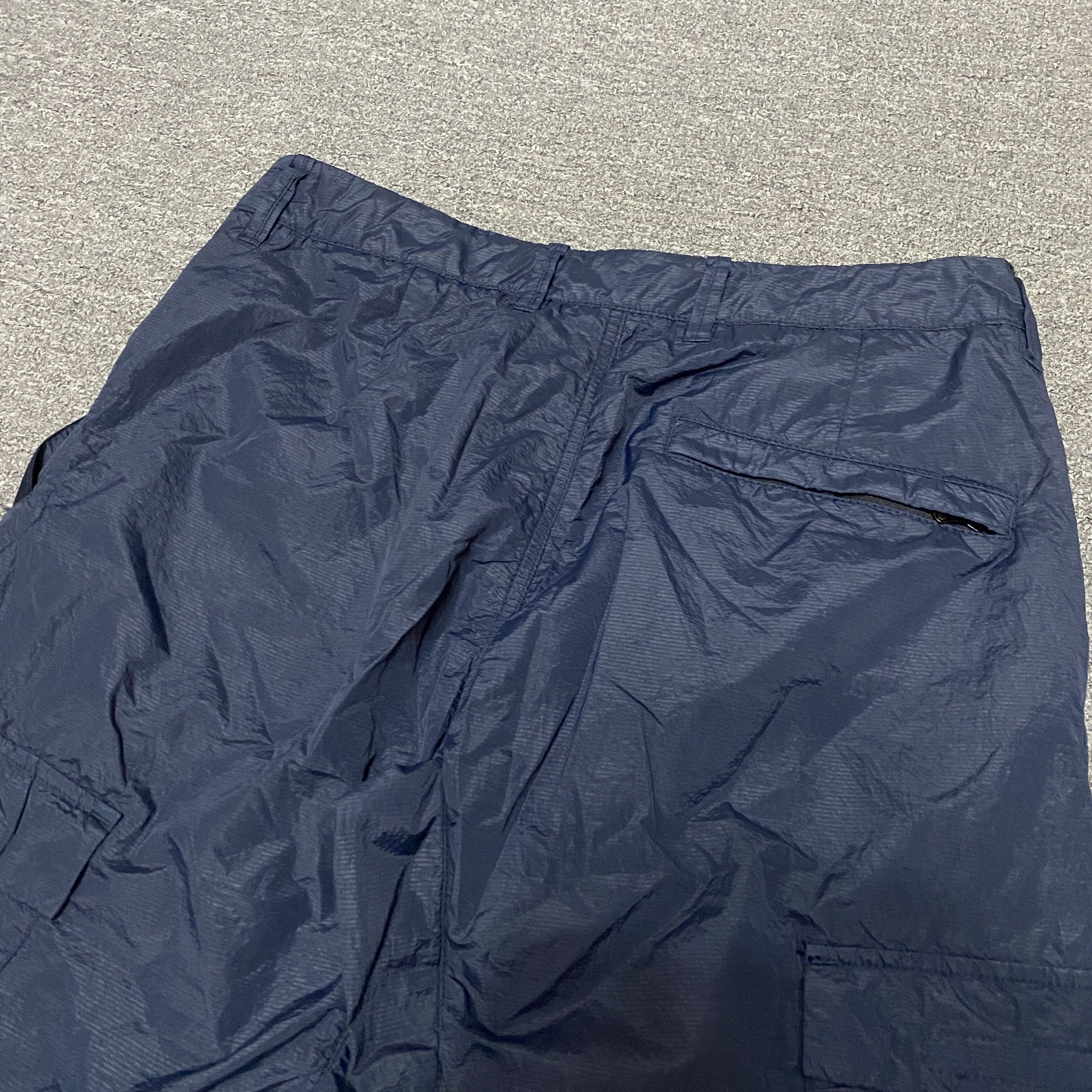 Stone Island Metal Nylon Jogger Pants — back