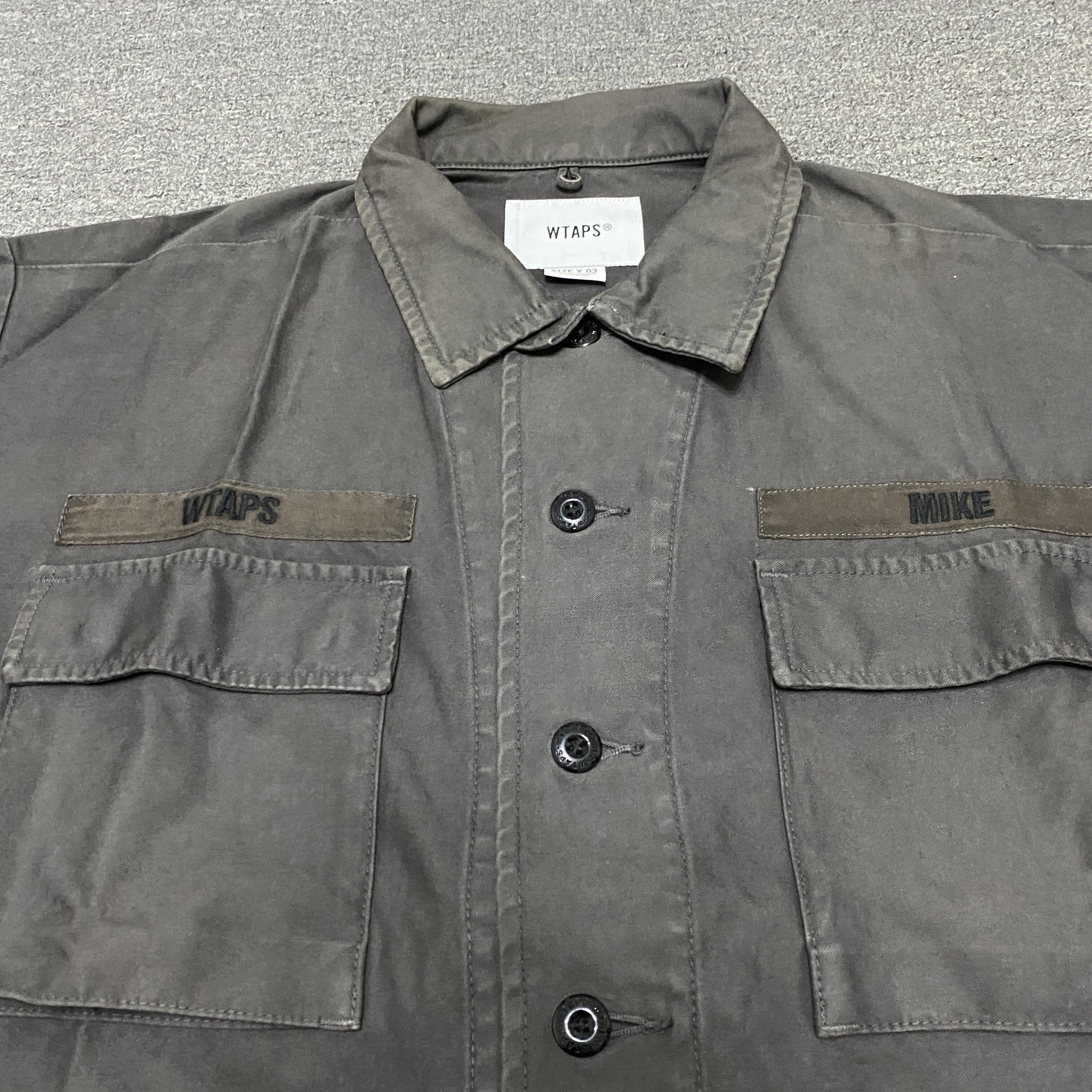 WTAPS 20SS Jungle Utility Jacket — back