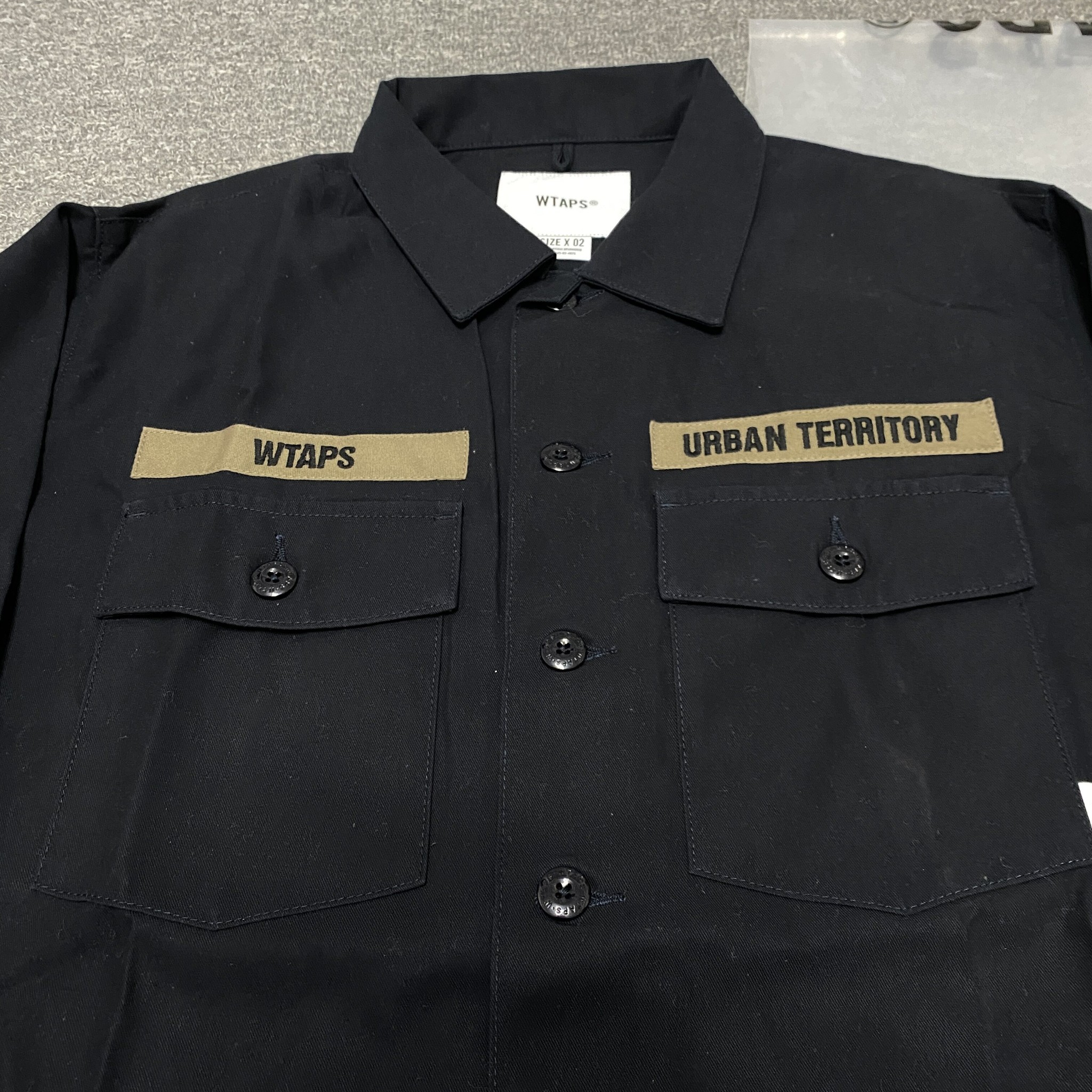 WTAPS 21SS BUDS Two-Pocket Shirt — back