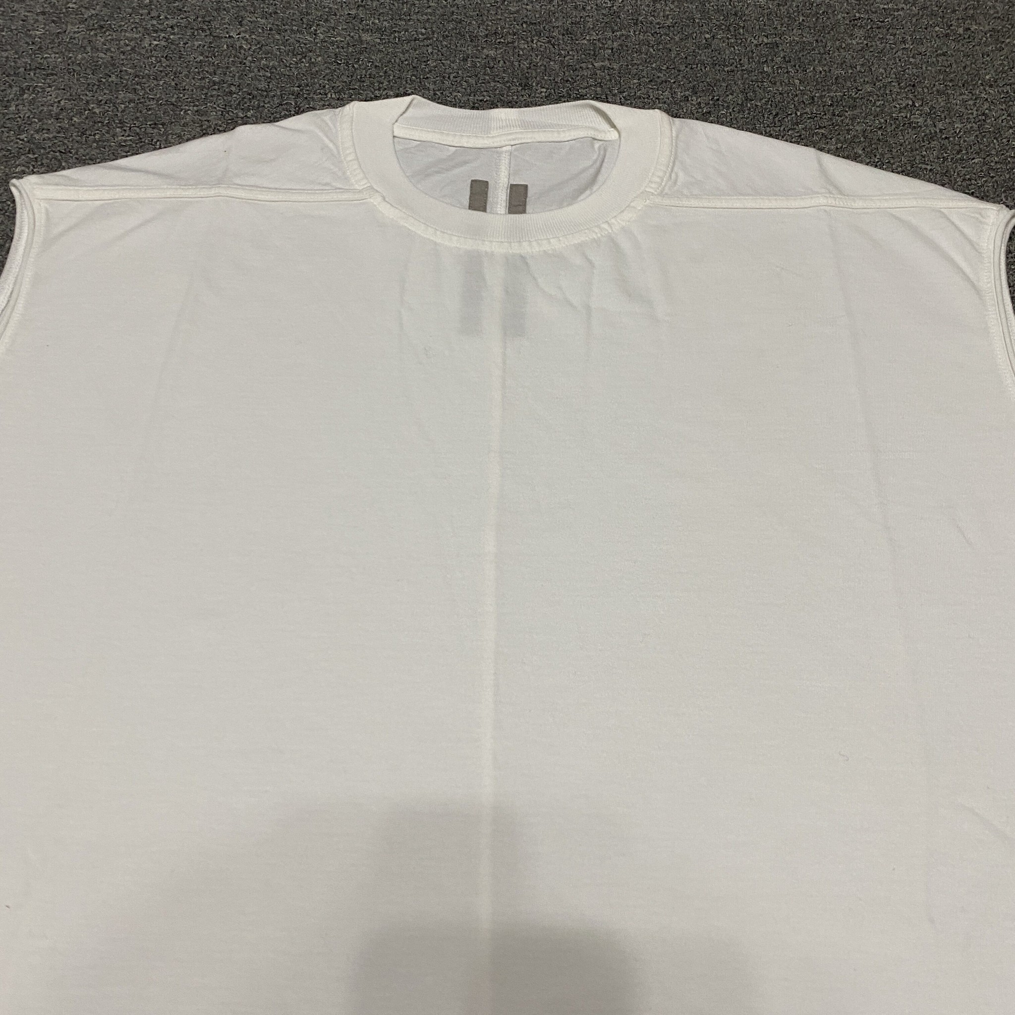 Rick Owens Mainline Sleeveless Vest — back