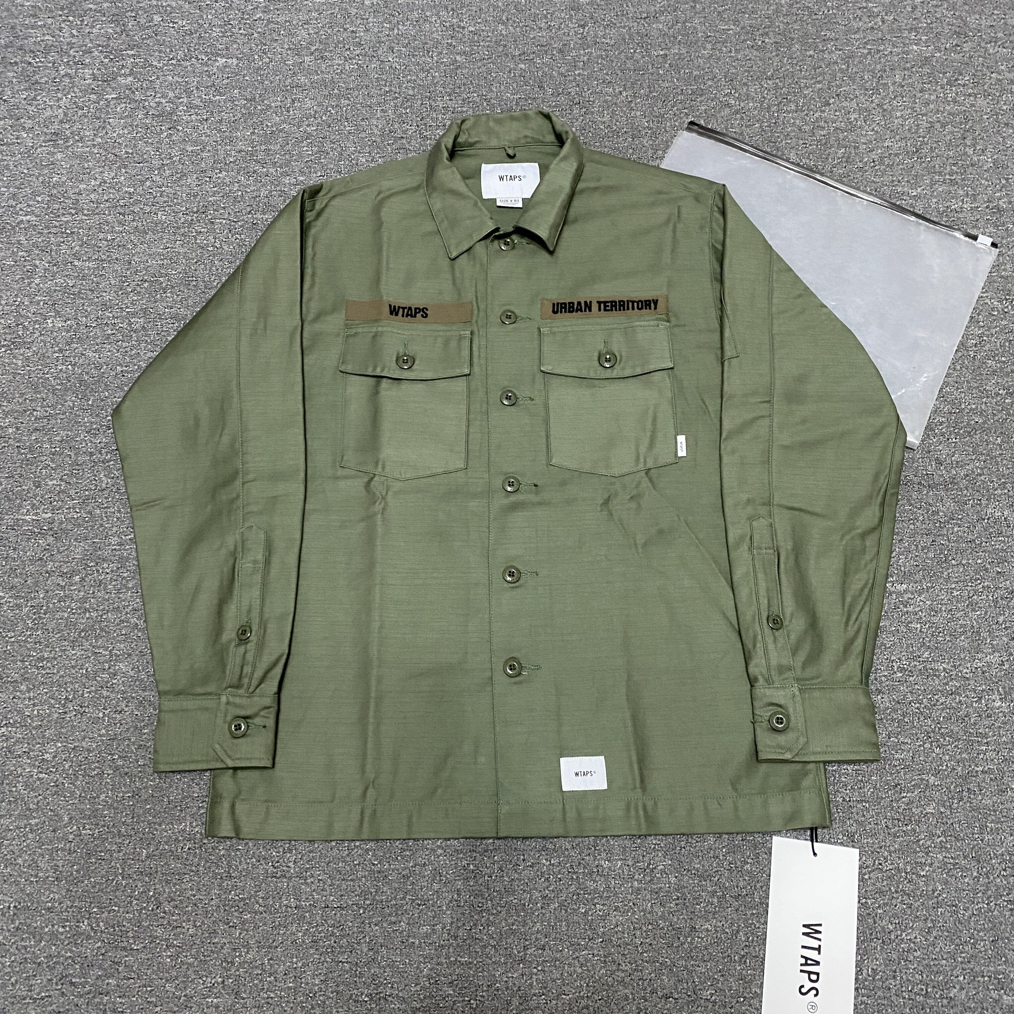 WTAPS 20AW BUDS Dual Pocket Shirt