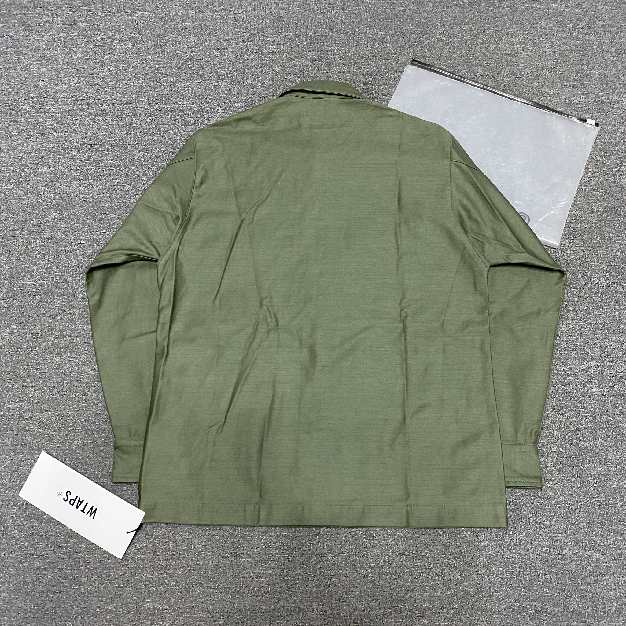 WTAPS 20AW BUDS Dual Pocket Shirt — detail