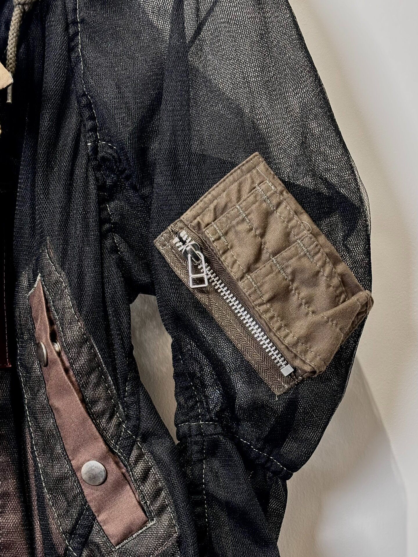 Junya Watanabe SS2012 Deconstructed Jacket — label