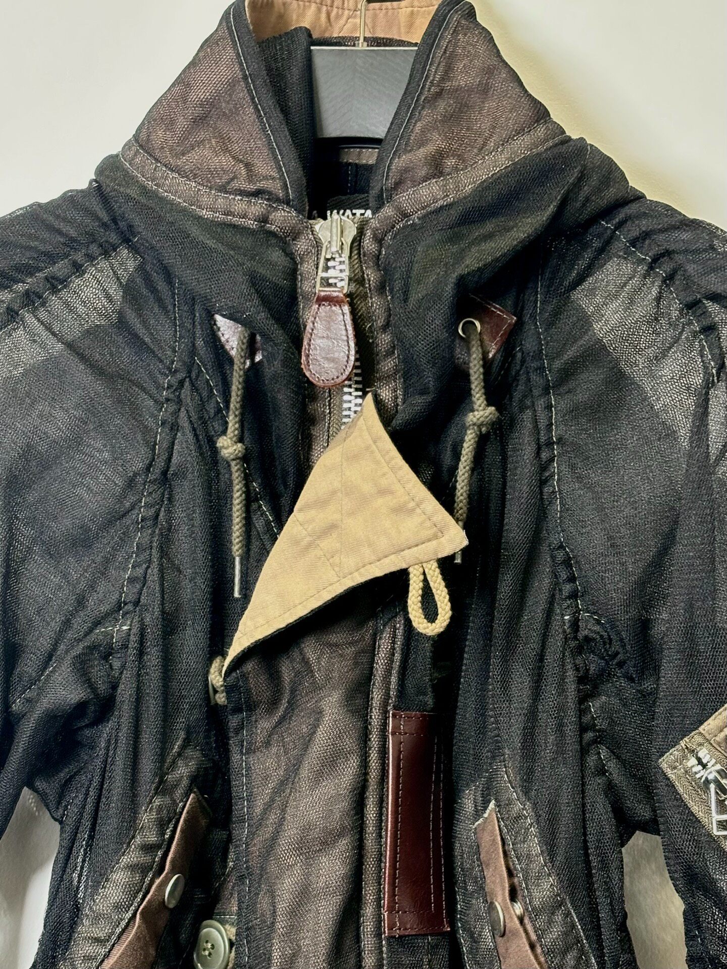 Junya Watanabe SS2012 Deconstructed Jacket — back