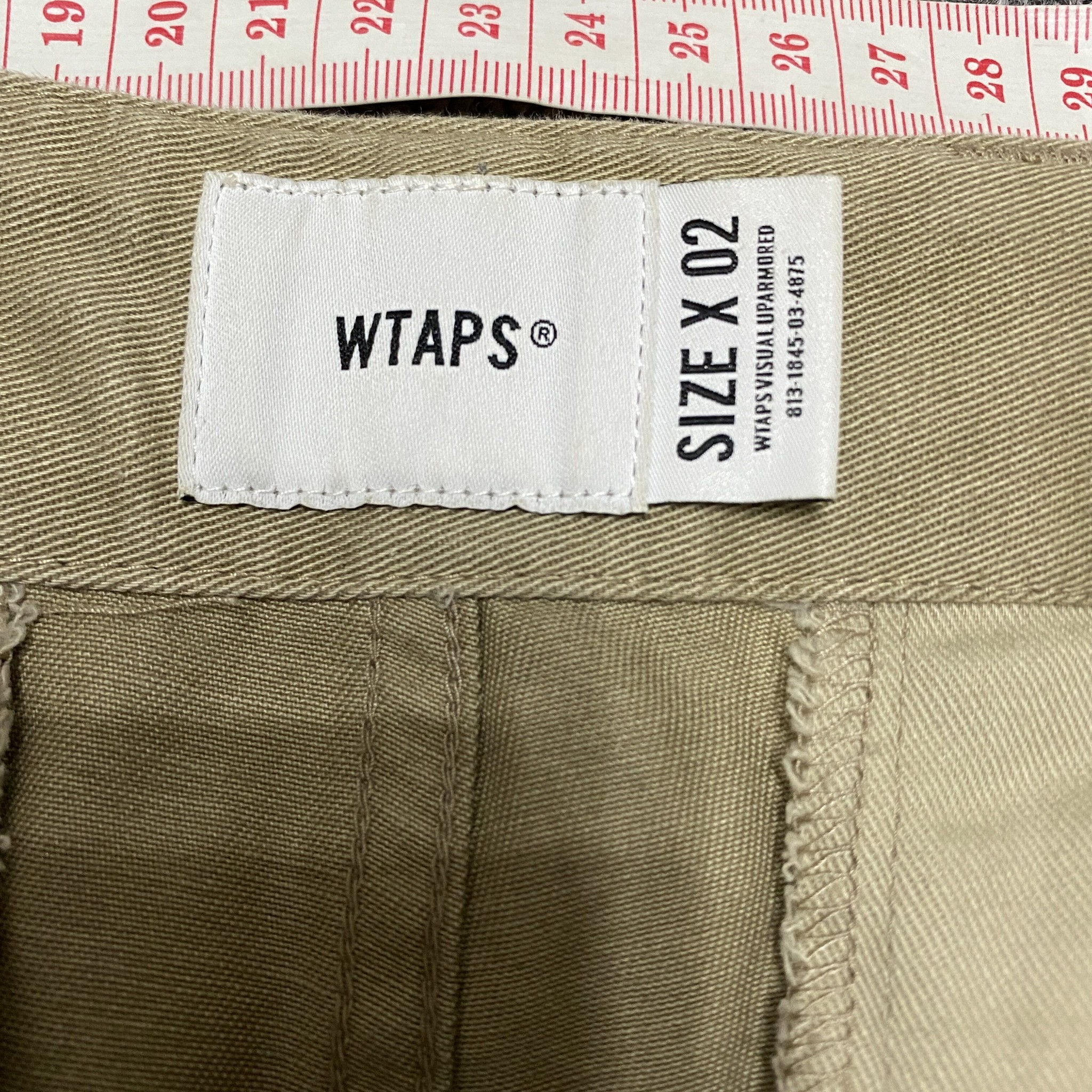 WTAPS 18SS Cargo Shorts — back