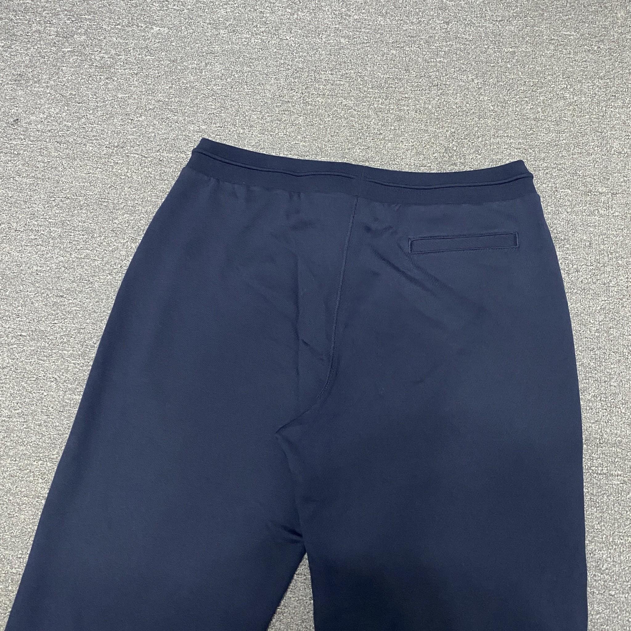 Ermenegildo Zegna Navy Jogger Pants — detail