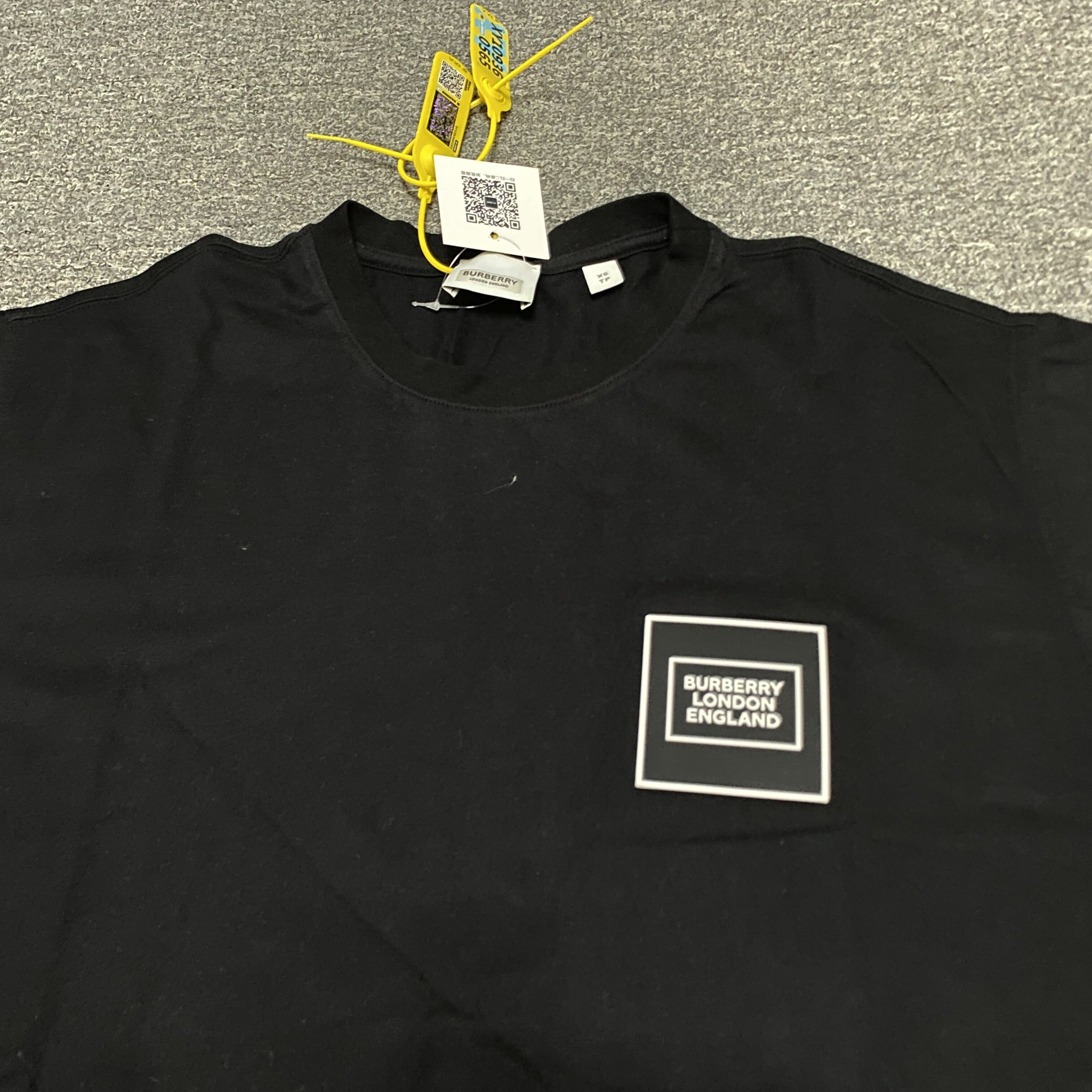 Burberry Chest Logo Short Sleeve T-Shirt — back